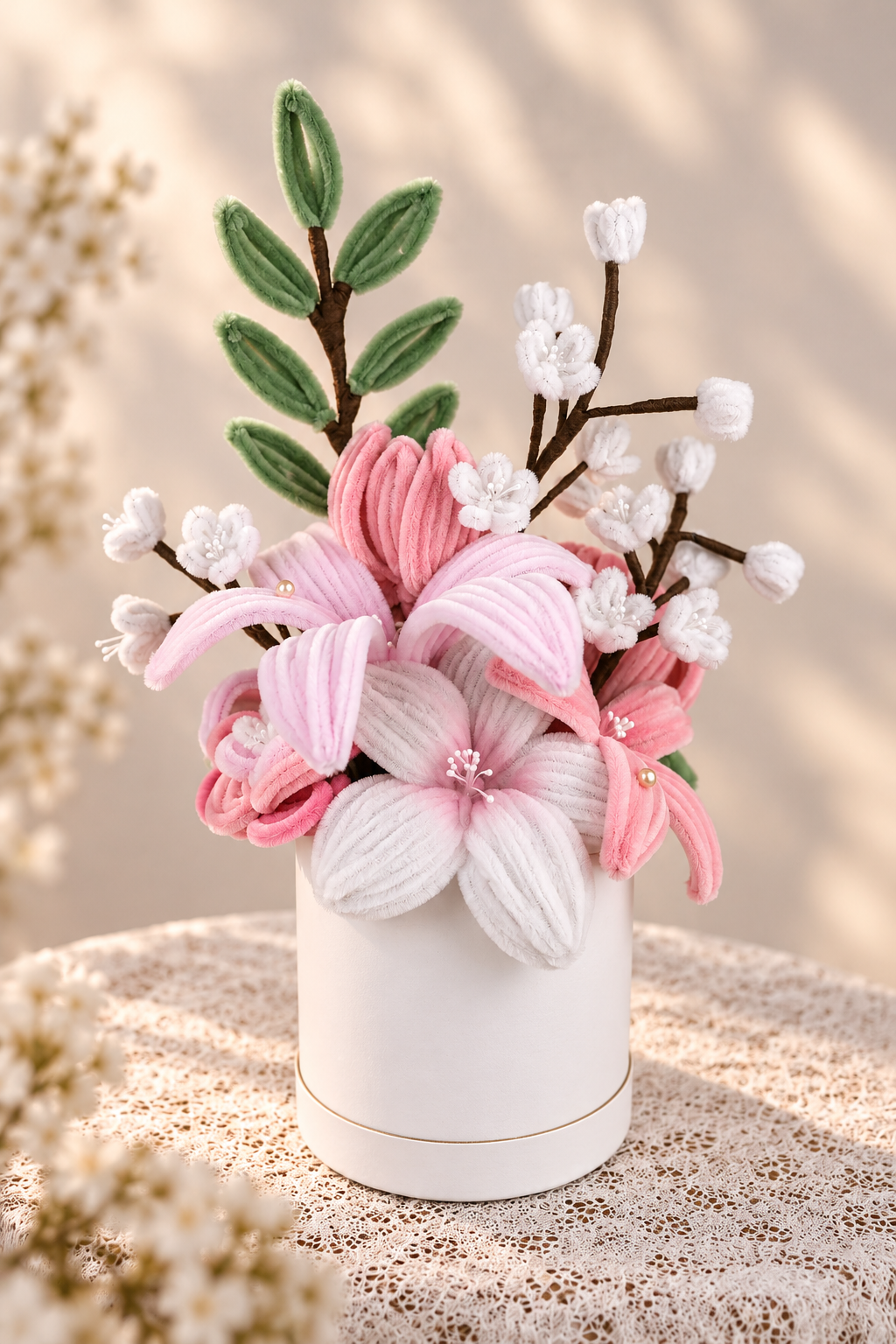 Pink flower pot (Pre-order)