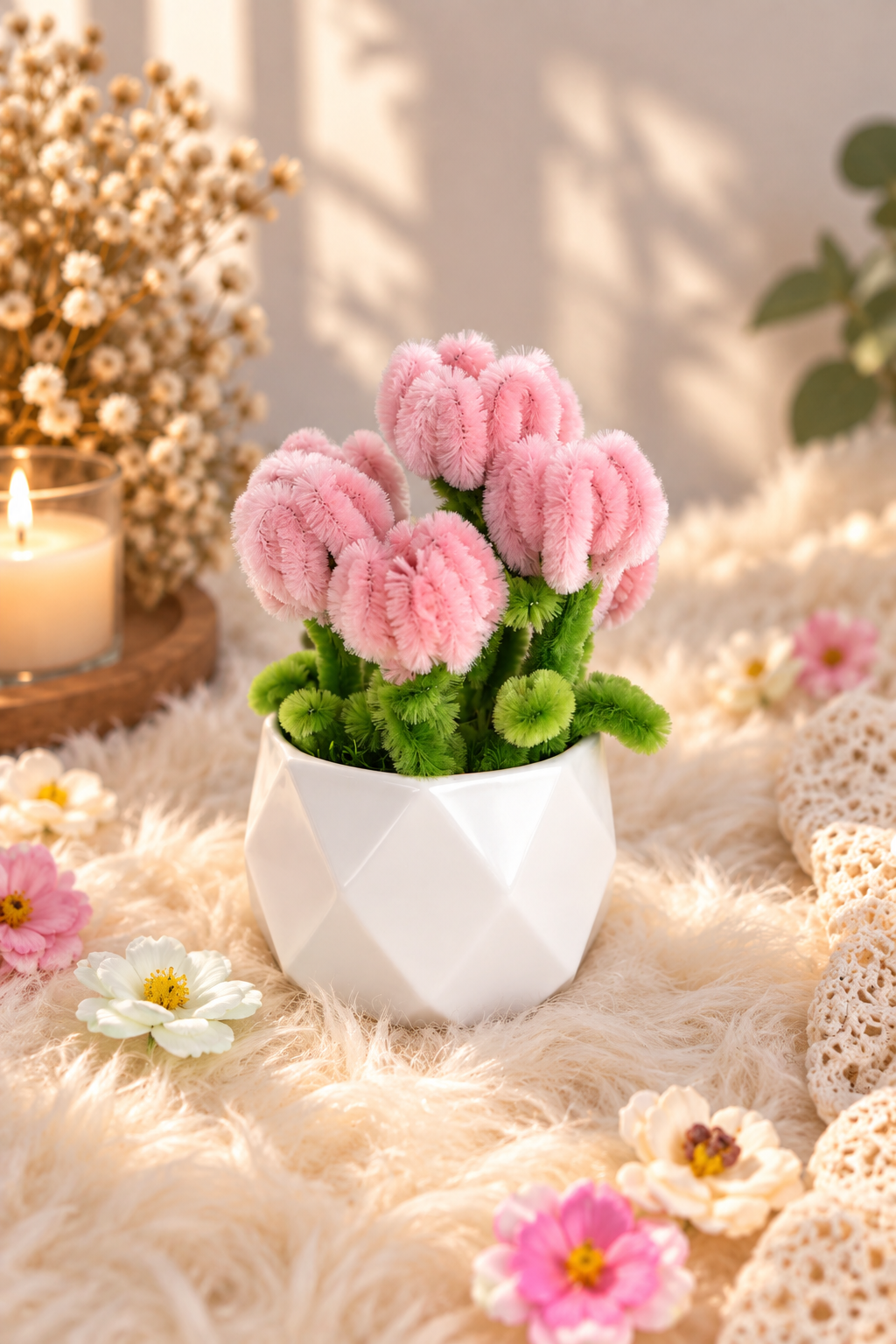 Ceramic flower pots