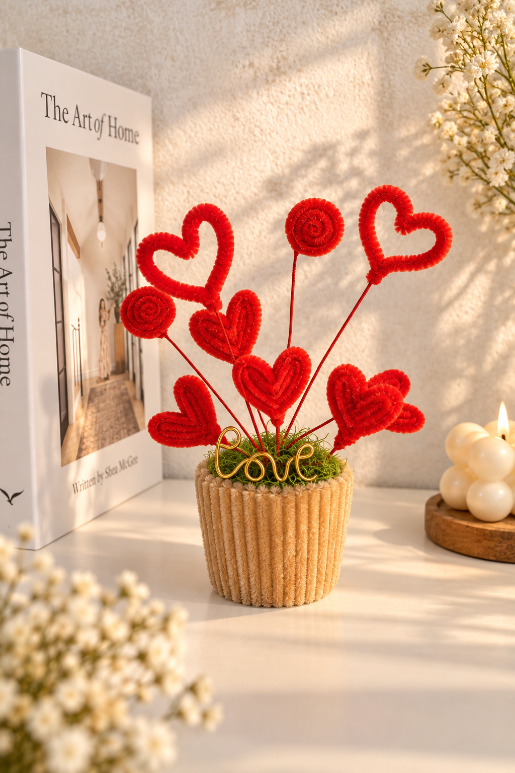 Pot de fleurs 'Amour'
