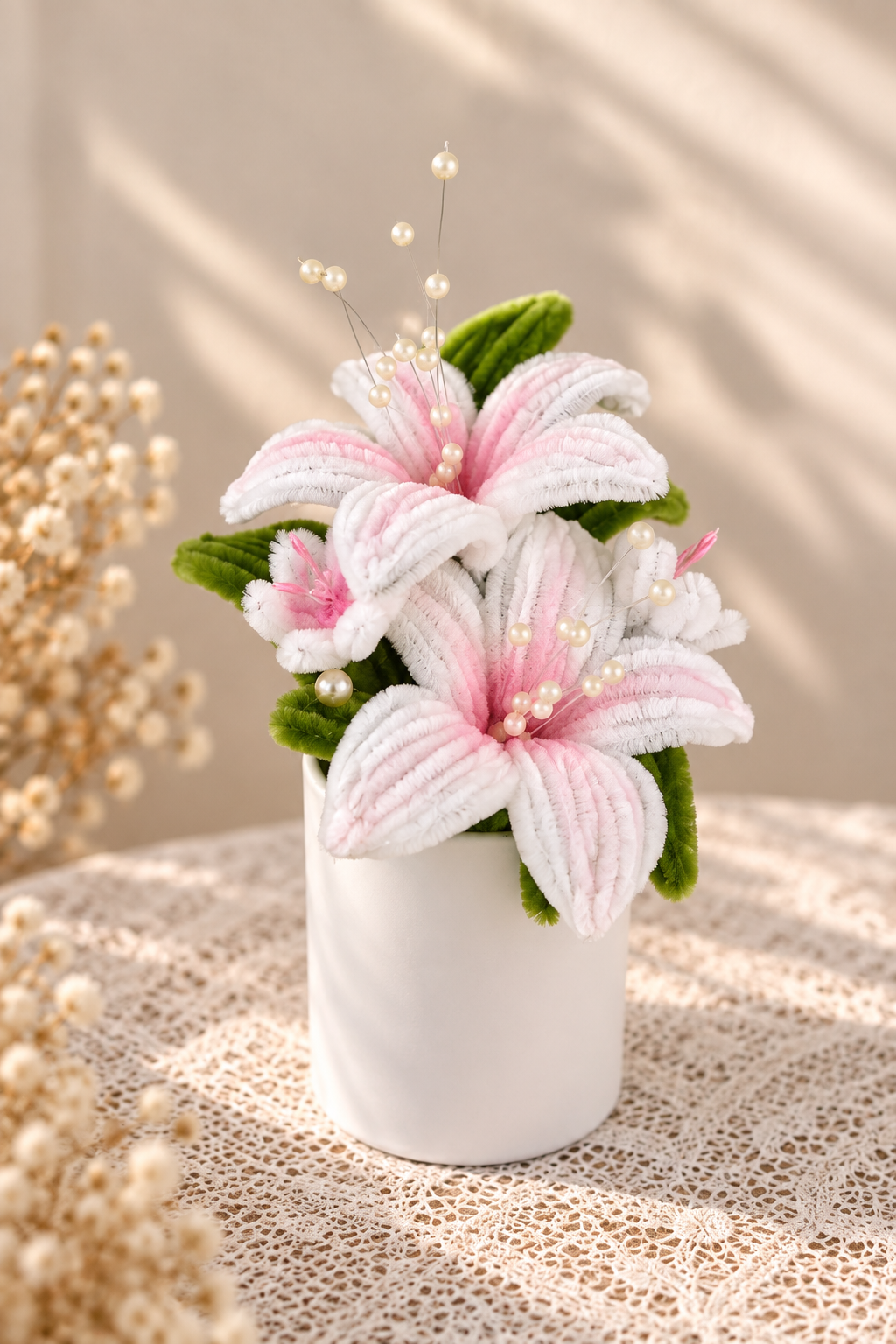 Pot de fleurs avec emballage cadeau (Précommande)