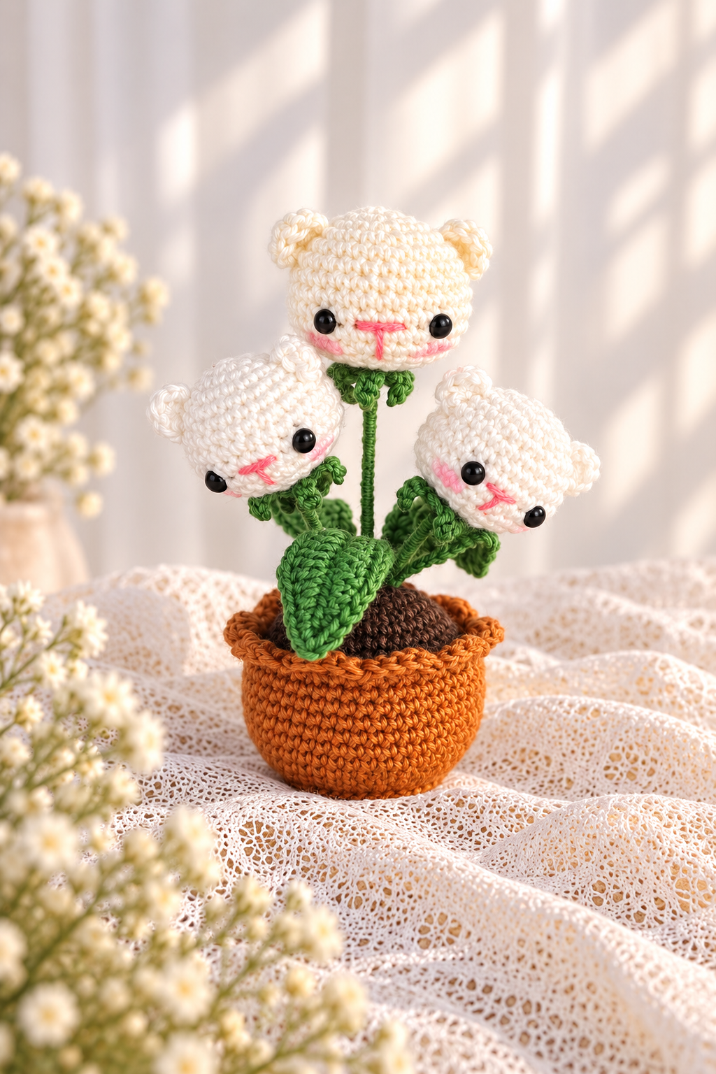 Dieren bloempotjes