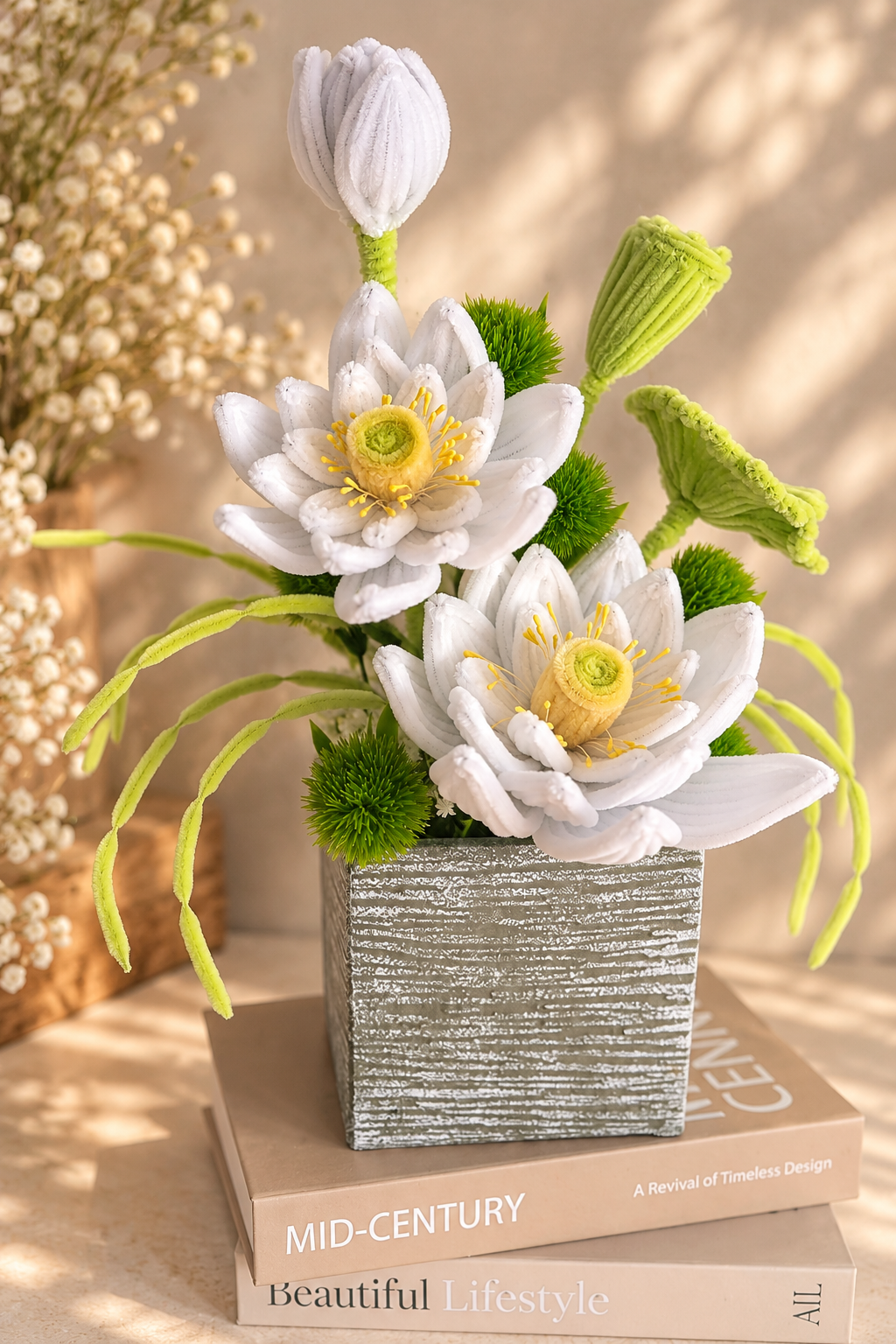 Waterlelie bloemstuk