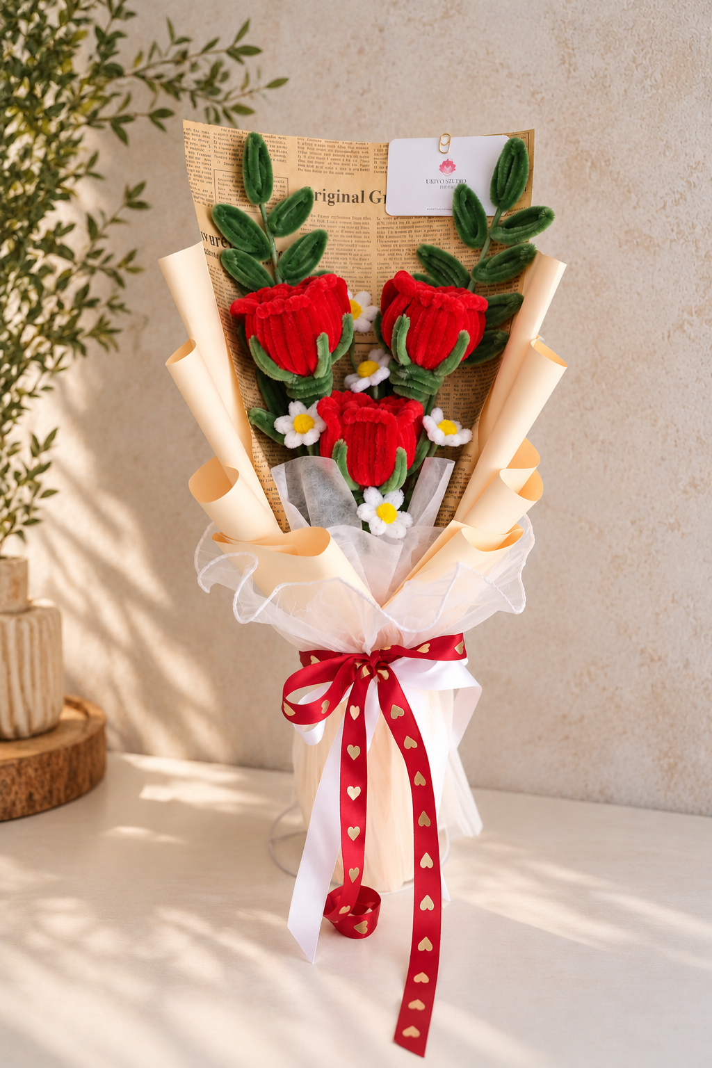 Bouquet 'Champ de roses'
