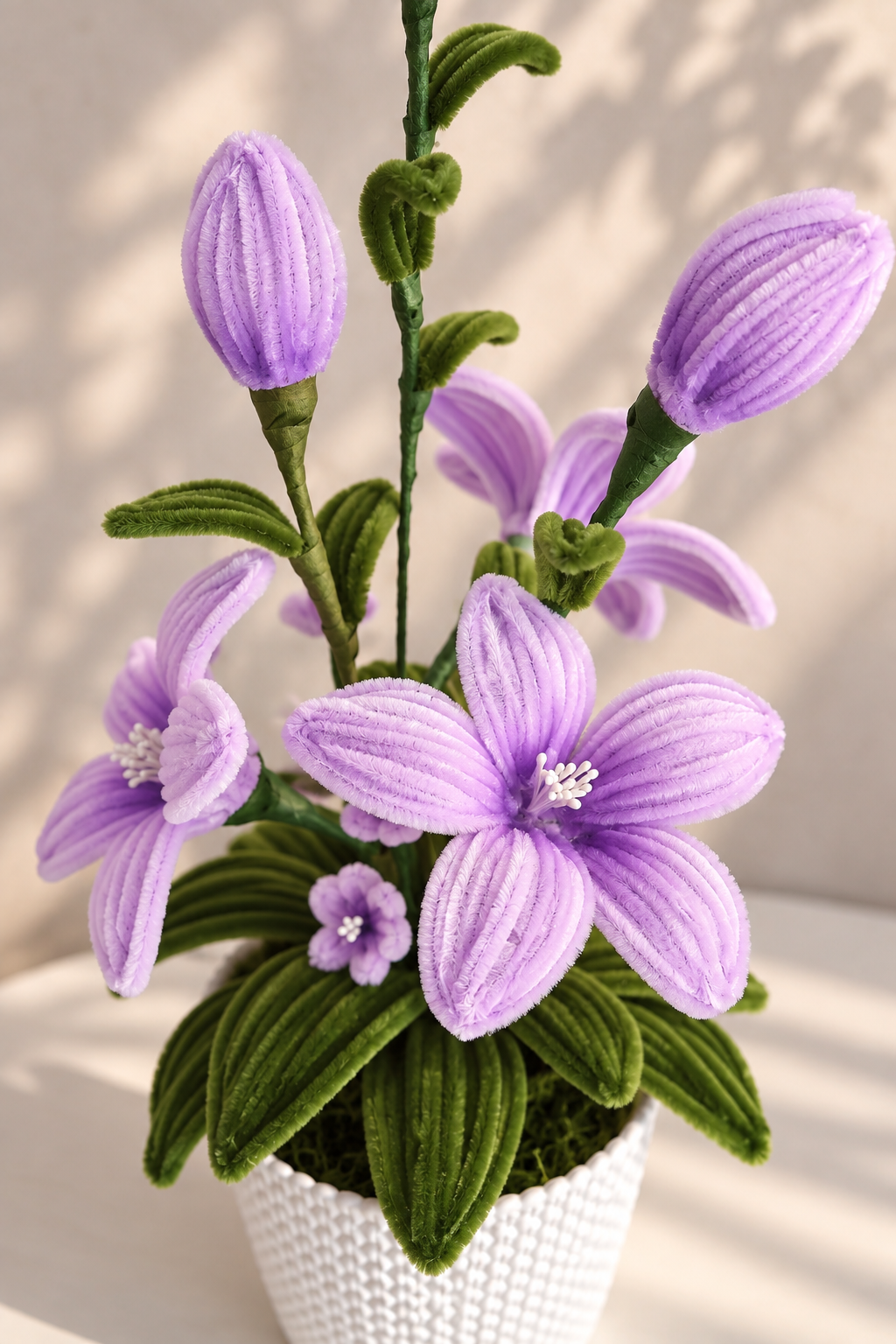 Flowerpot 'Purple Delight'