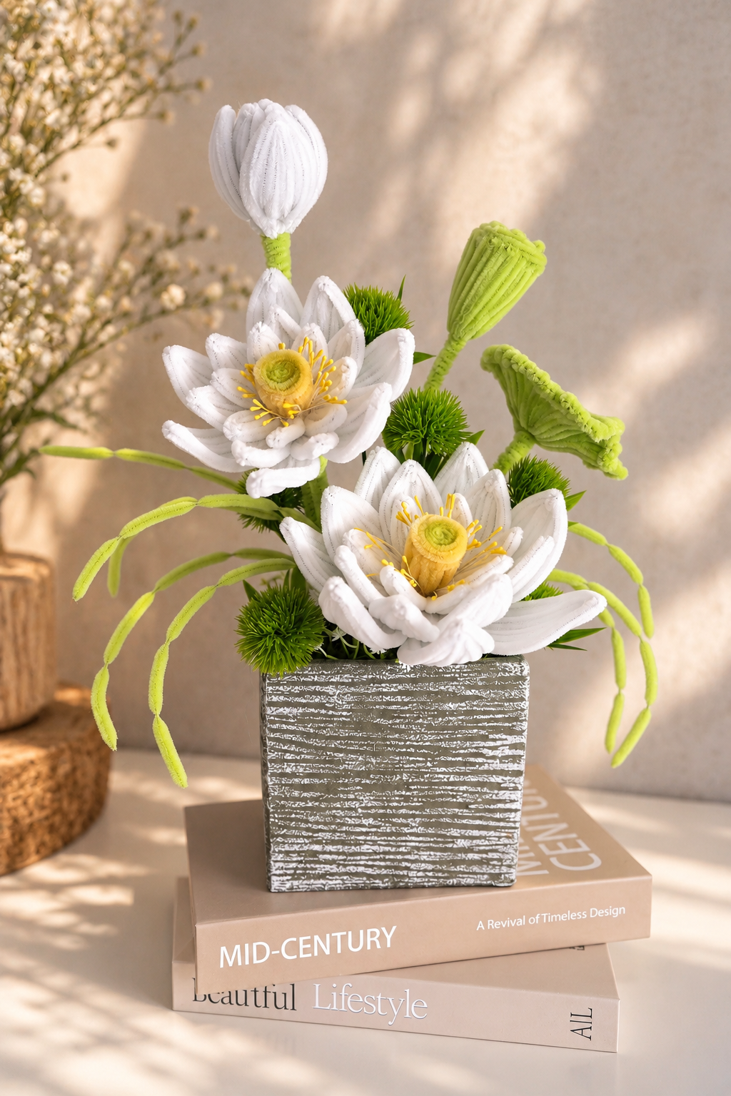 Waterlelie bloemstuk