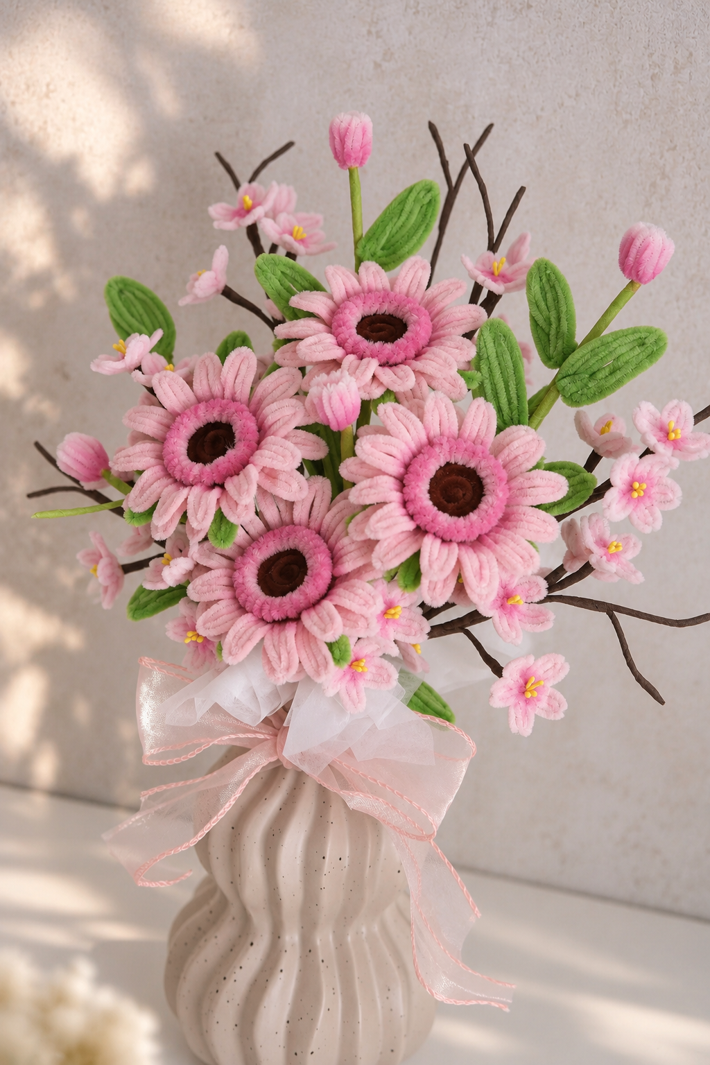 Flower arrangement 'Pink Meadow'