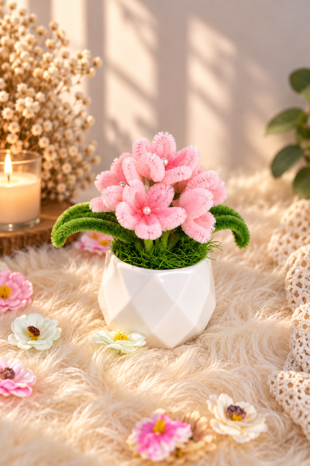 Ceramic flower pots