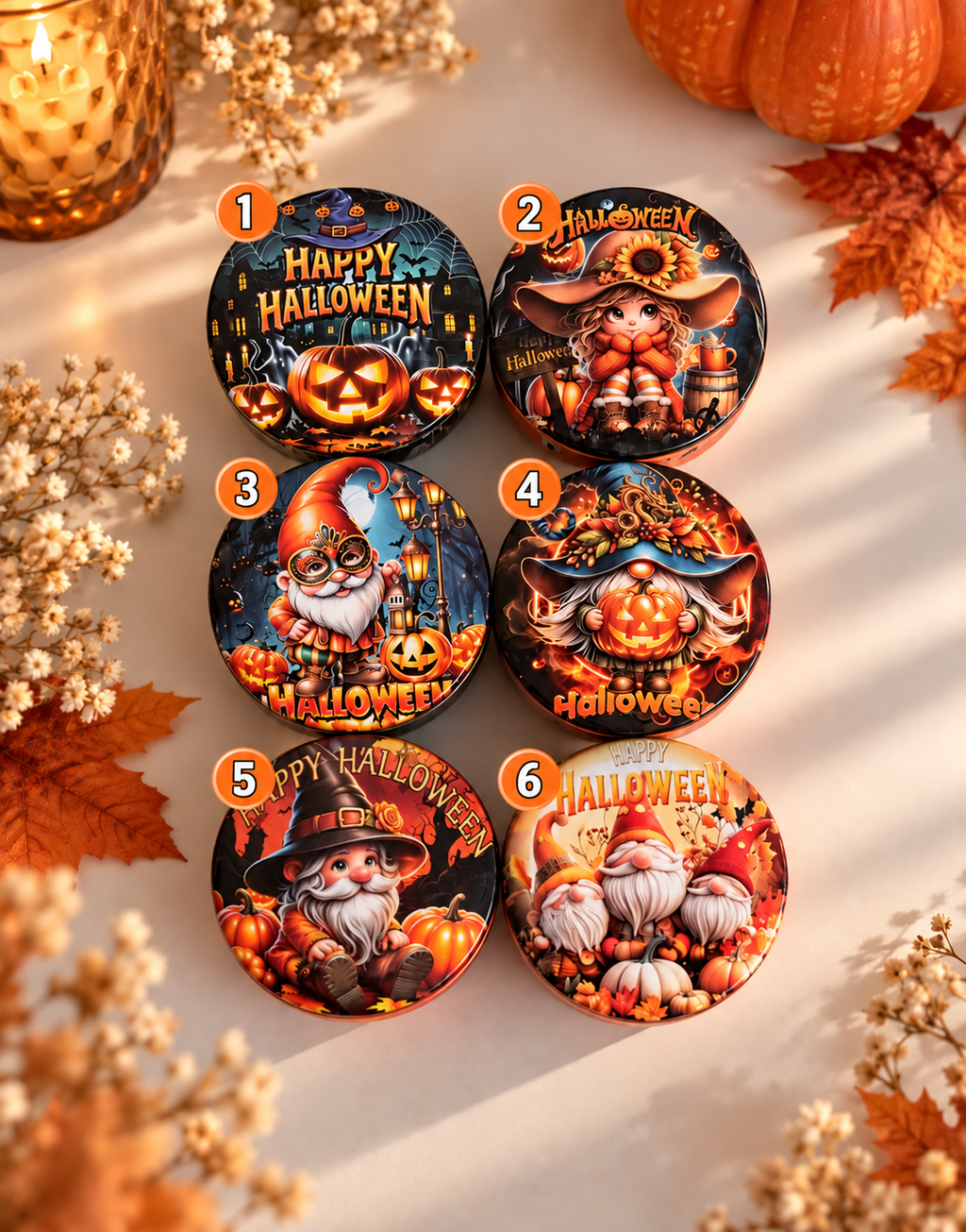 Bougie 'Pumpkin Spice Tins'