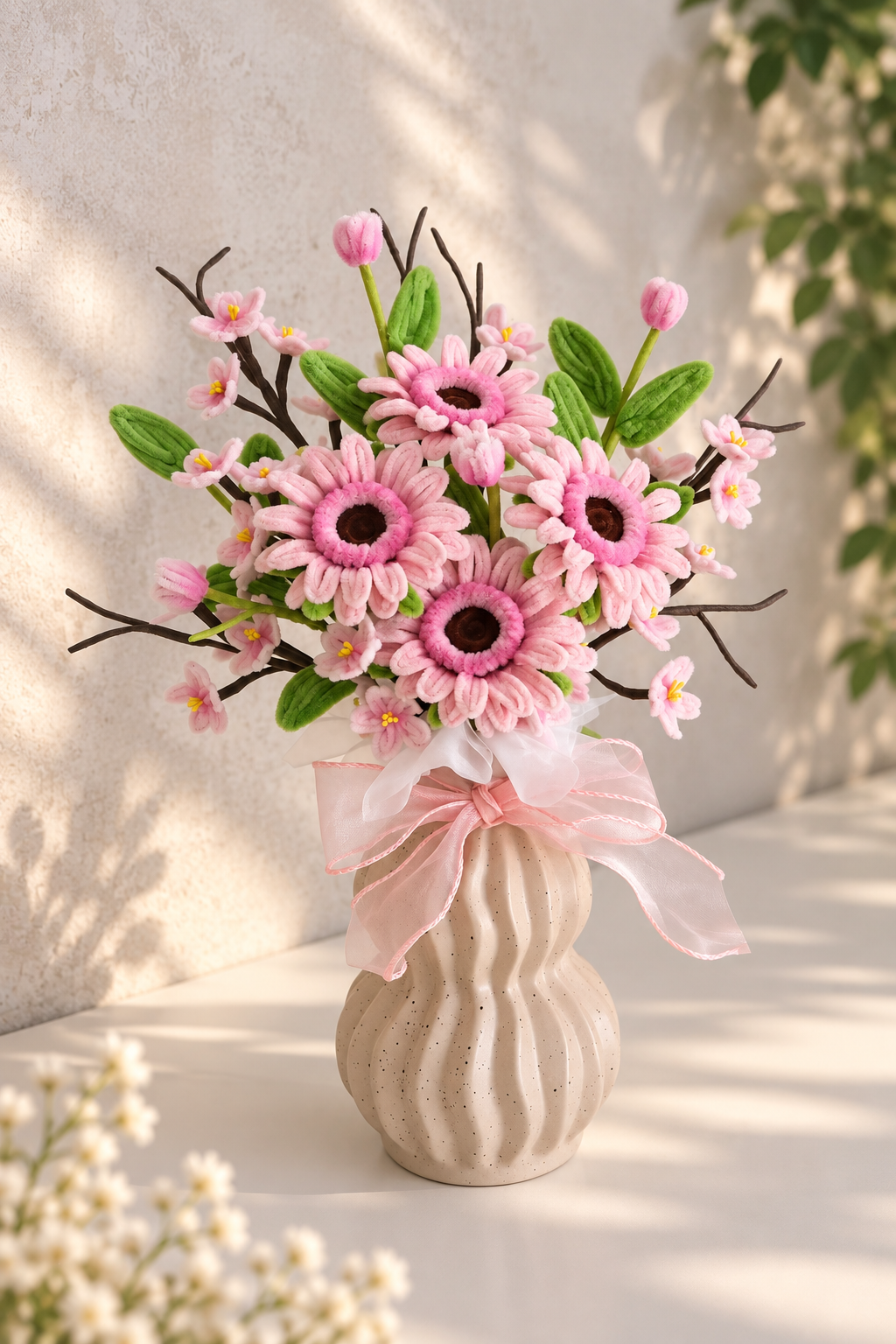Flower arrangement 'Pink Meadow'