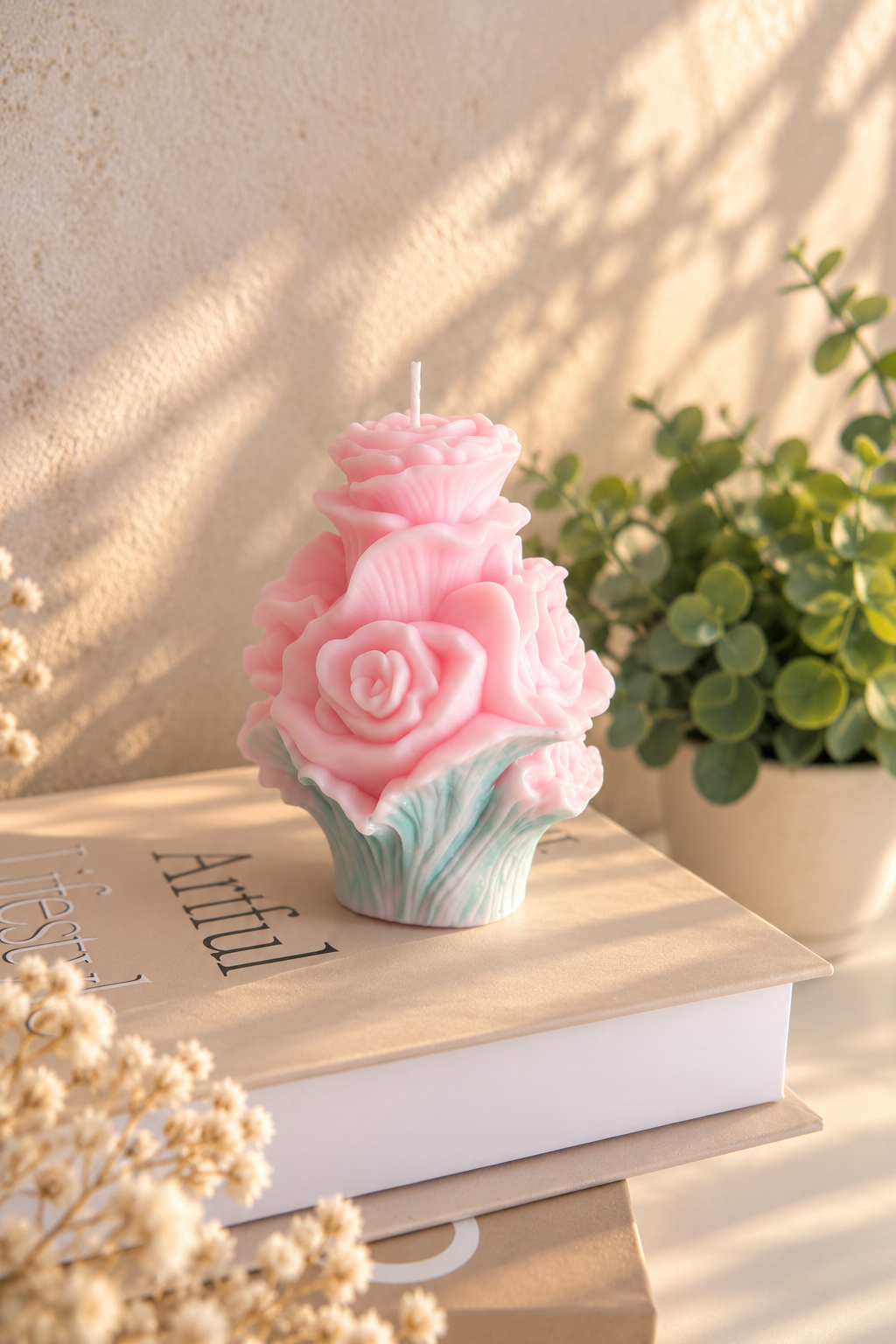 Candle 'Roses'