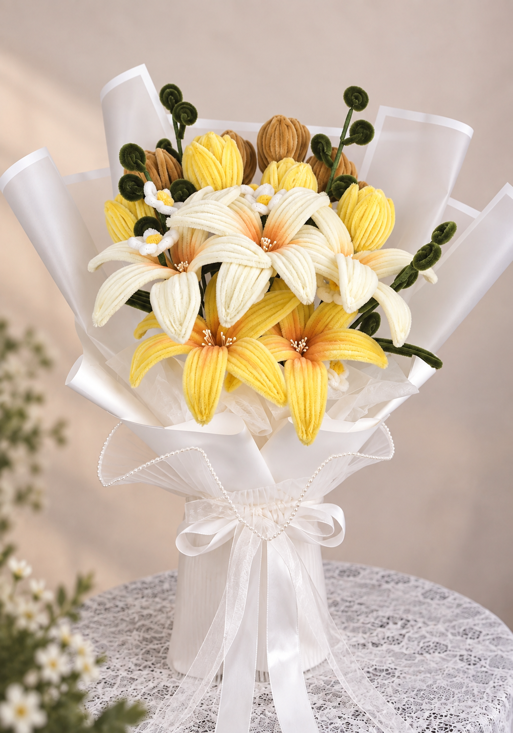 Bouquet 'Fleur Jaune' (Précommande)