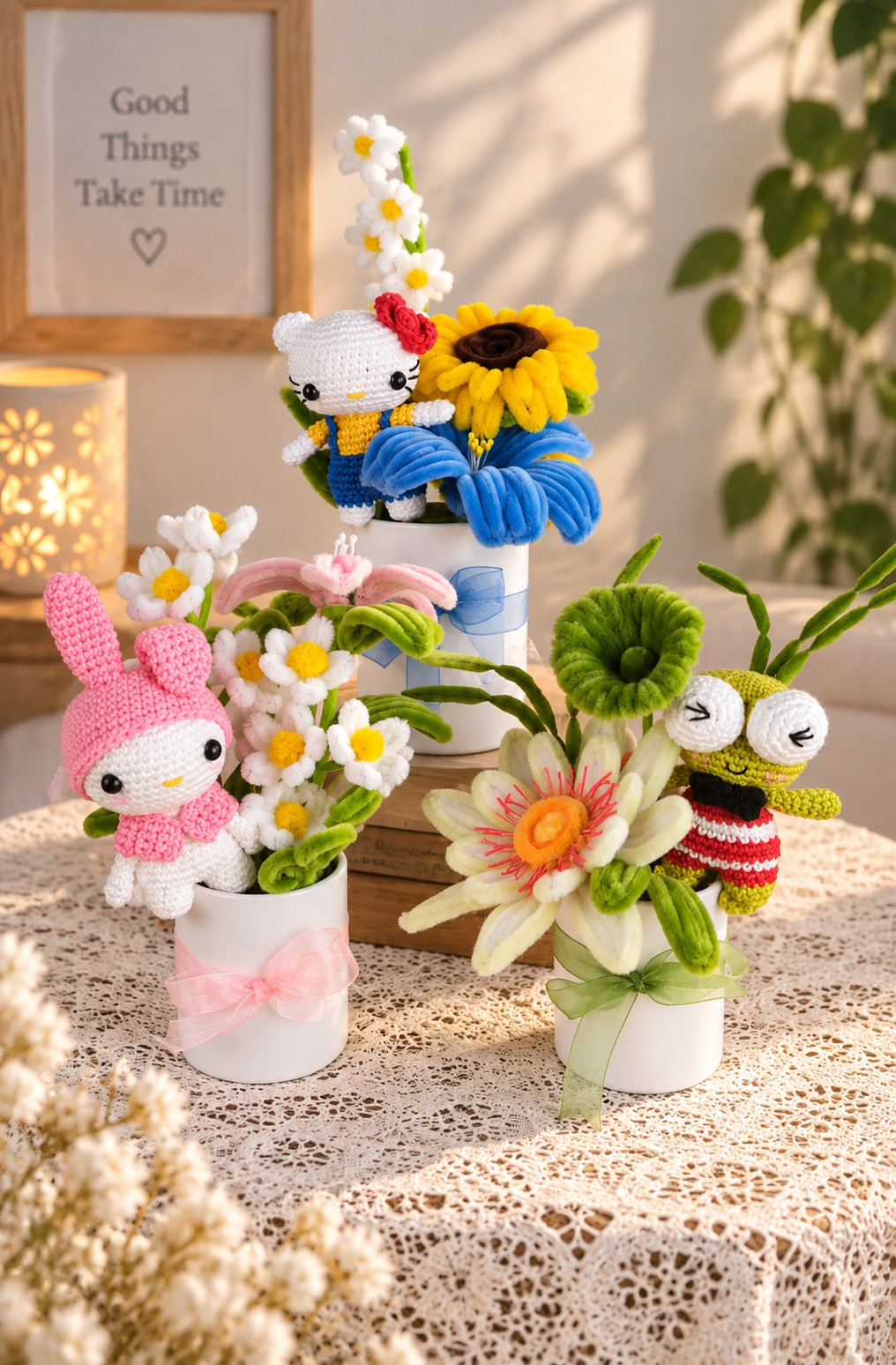 Flower pots 'H and friends'