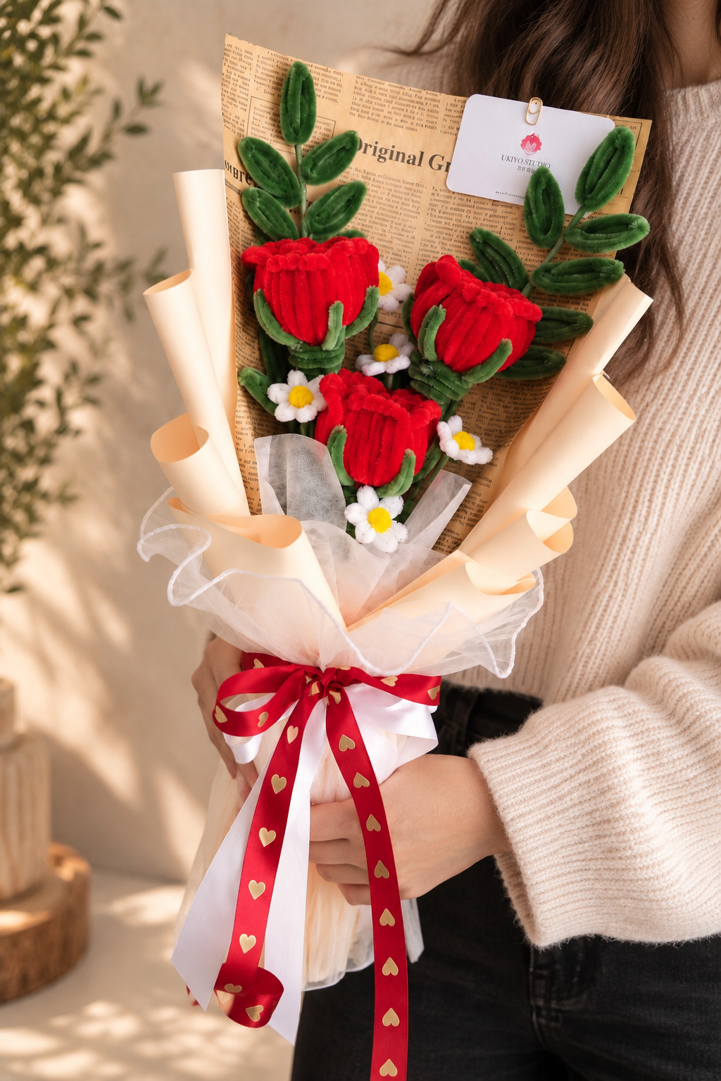 Bouquet 'Champ de roses'