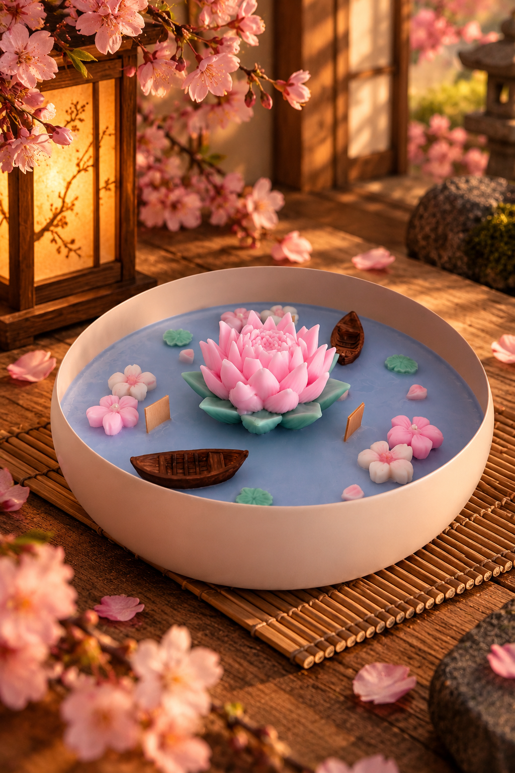 Kaars 'Lotus Pond'