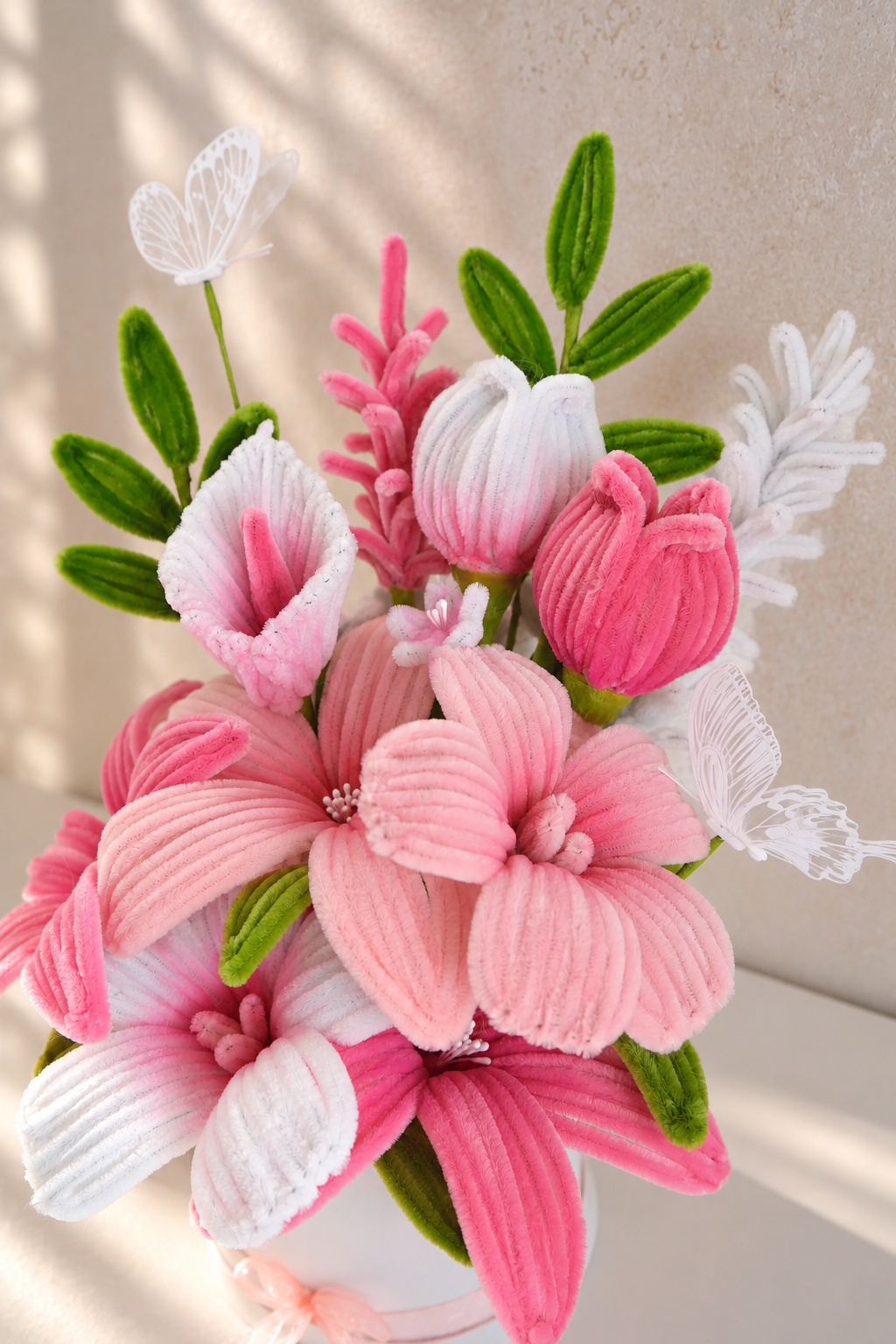 Flower pot 'Pink Passion'
