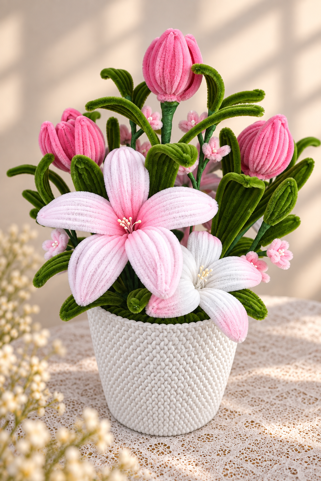 Flower arrangement 'Pink Whisper' (Pre-order)