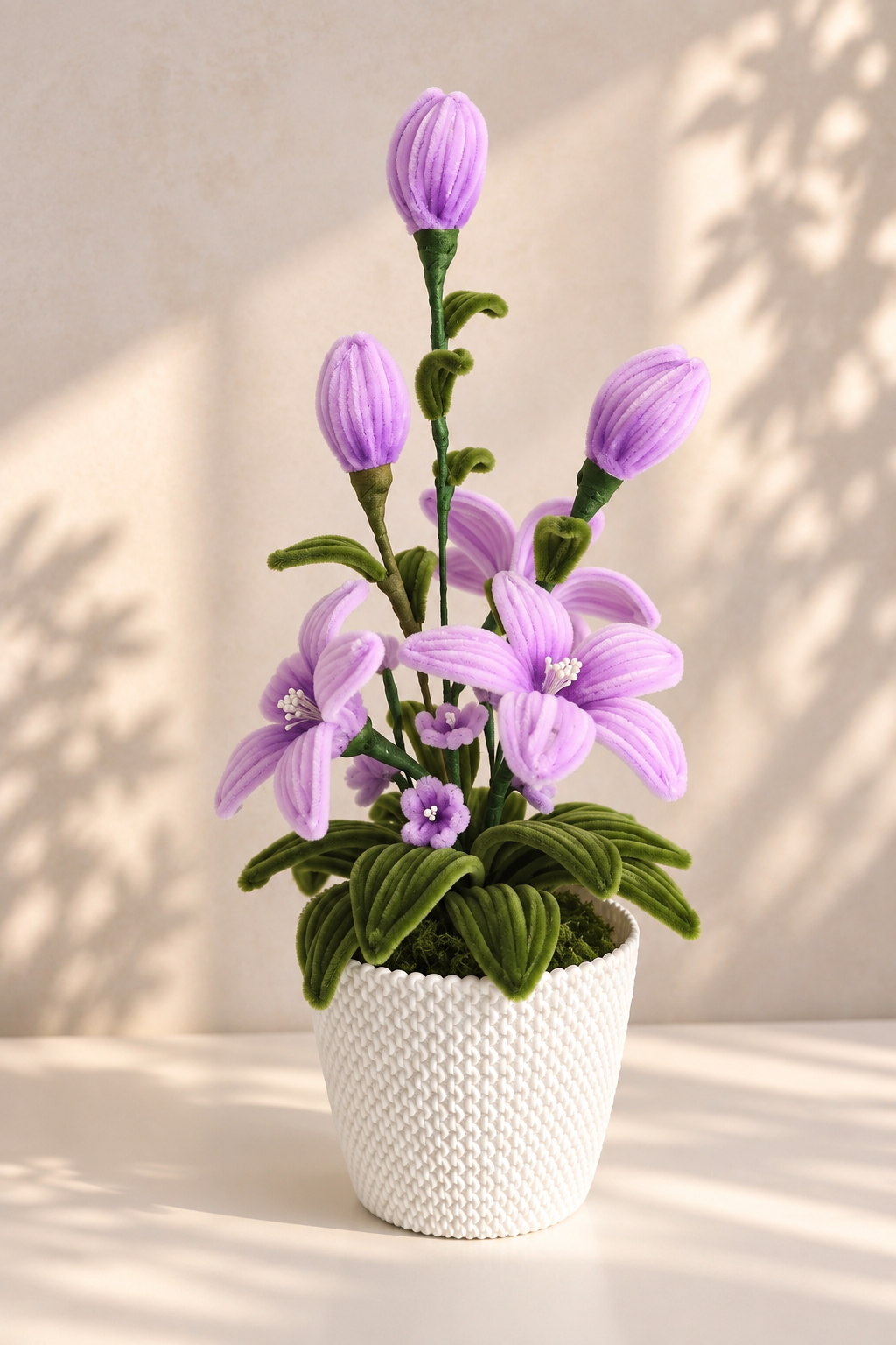 Flowerpot 'Purple Delight'