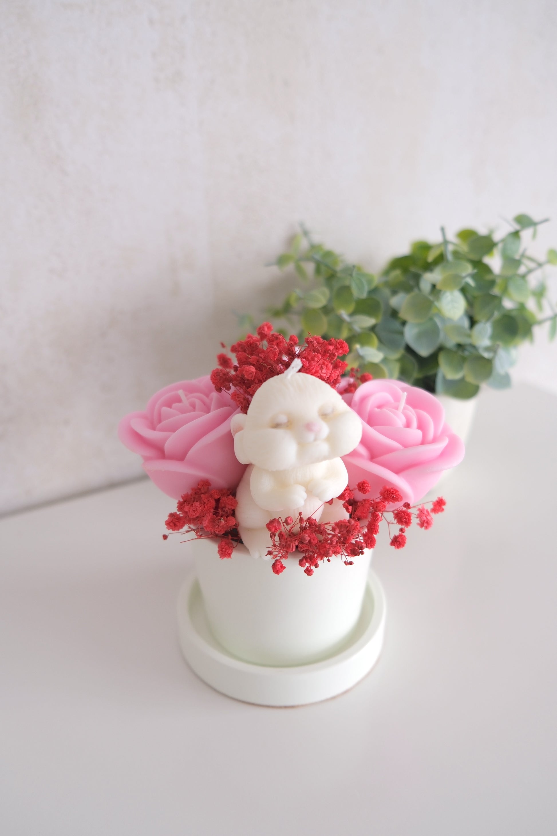 Kaars 'Flower Pots' (diverse modellen)