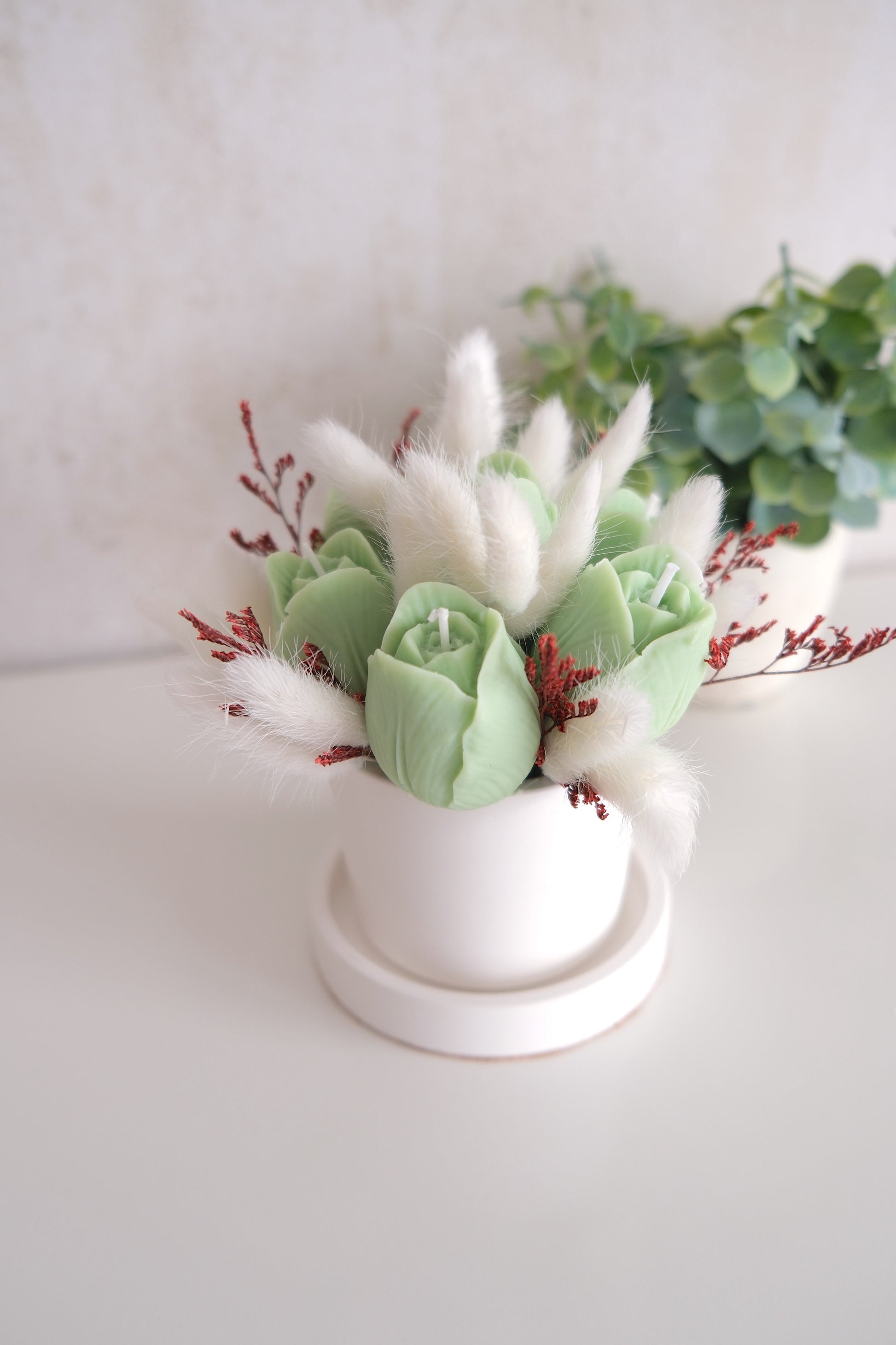 Kaars 'Flower Pots' (diverse modellen)