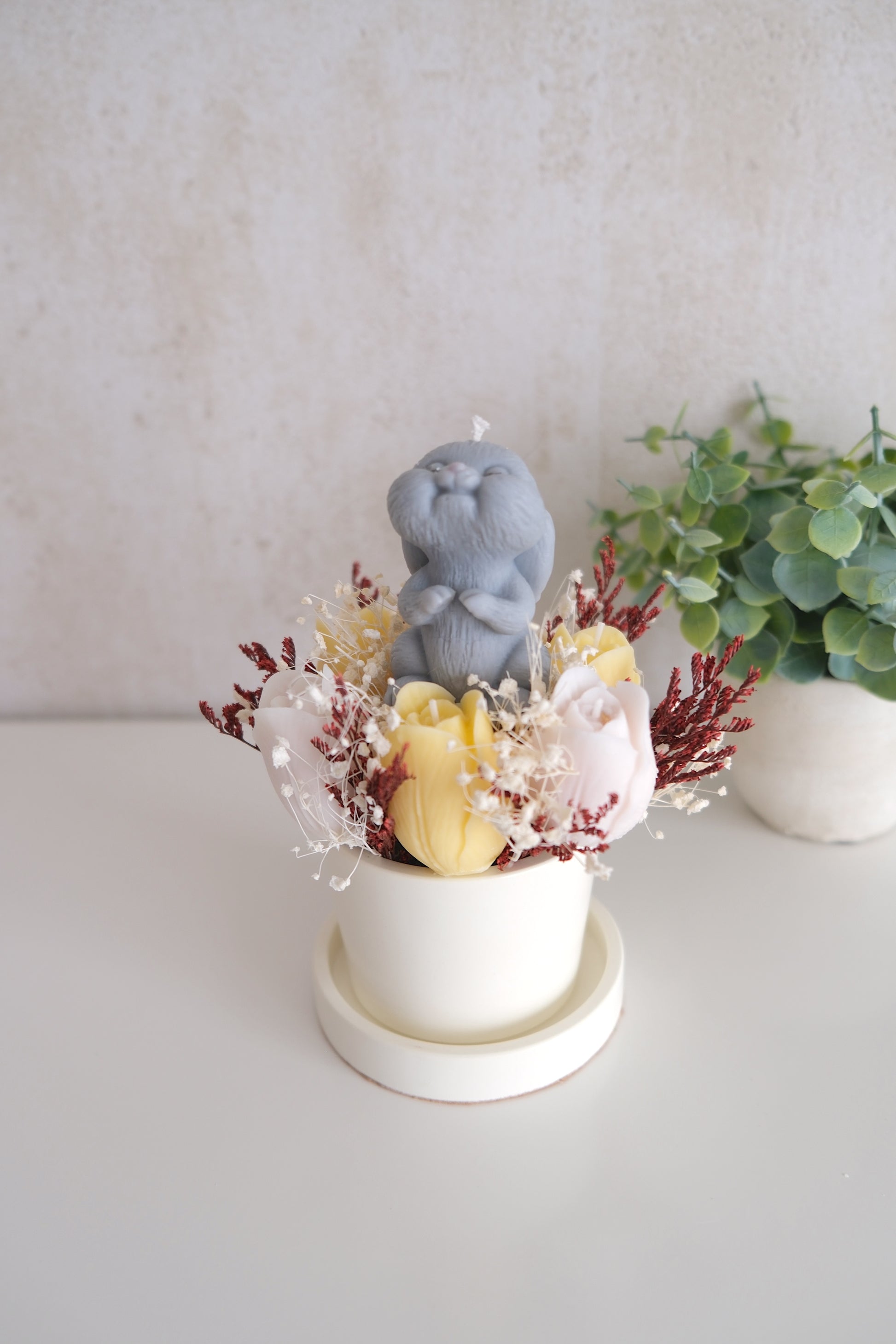 Kaars 'Flower Pots' (diverse modellen)