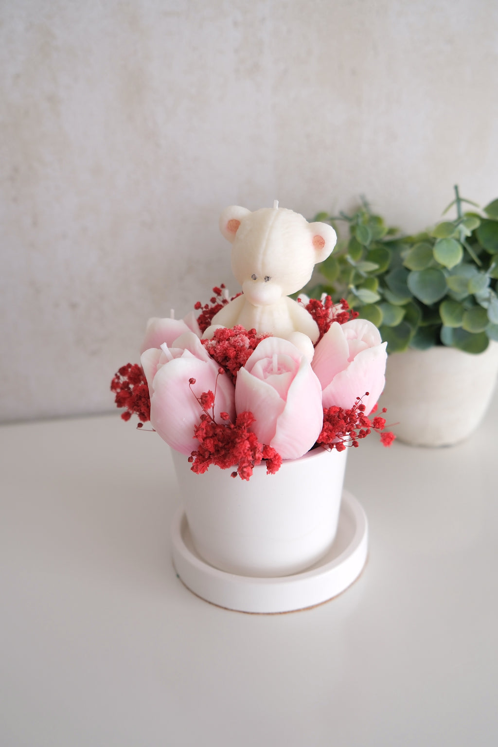 Kaars 'Flower Pots' (diverse modellen)