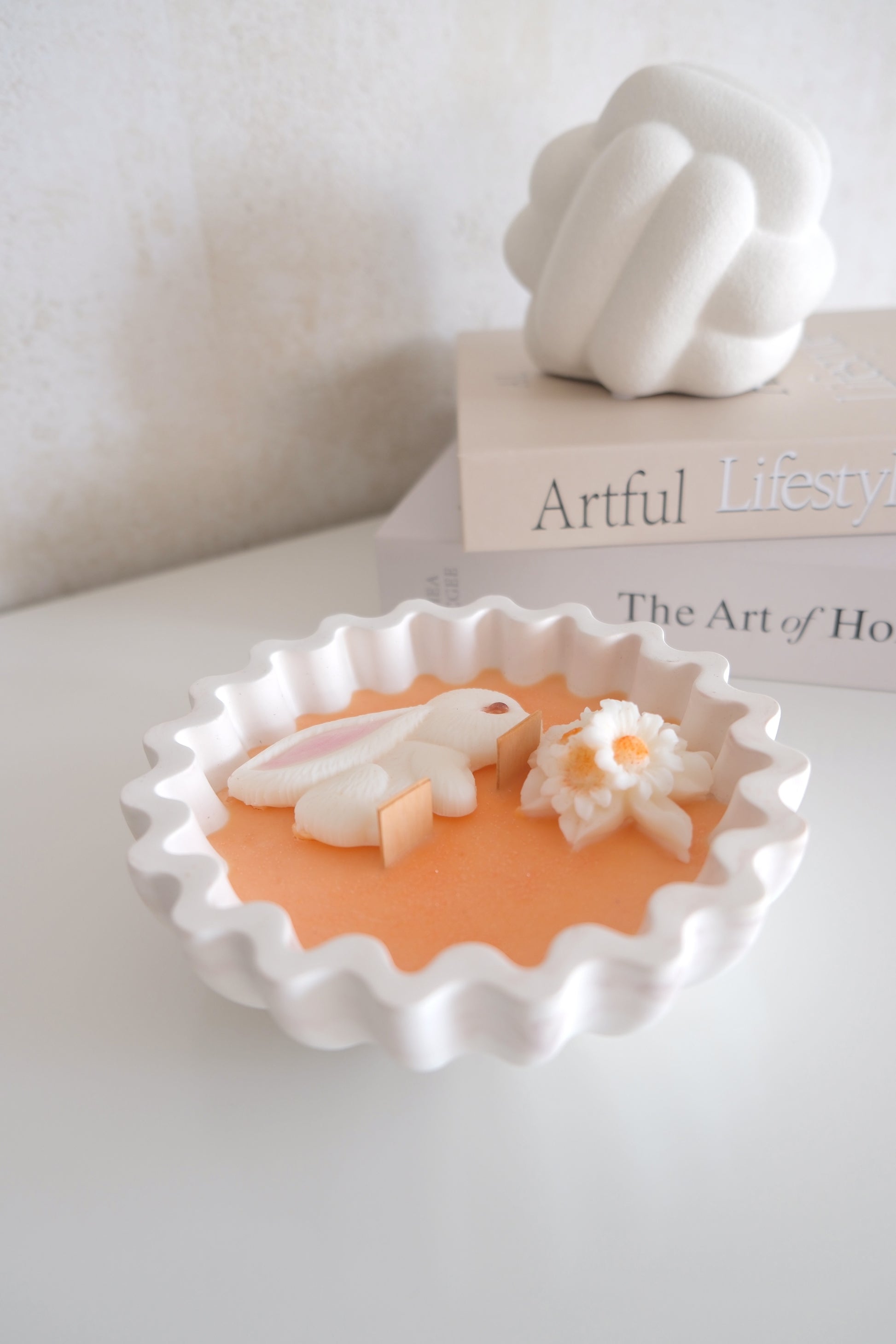 Kaars 'Orange Peach'