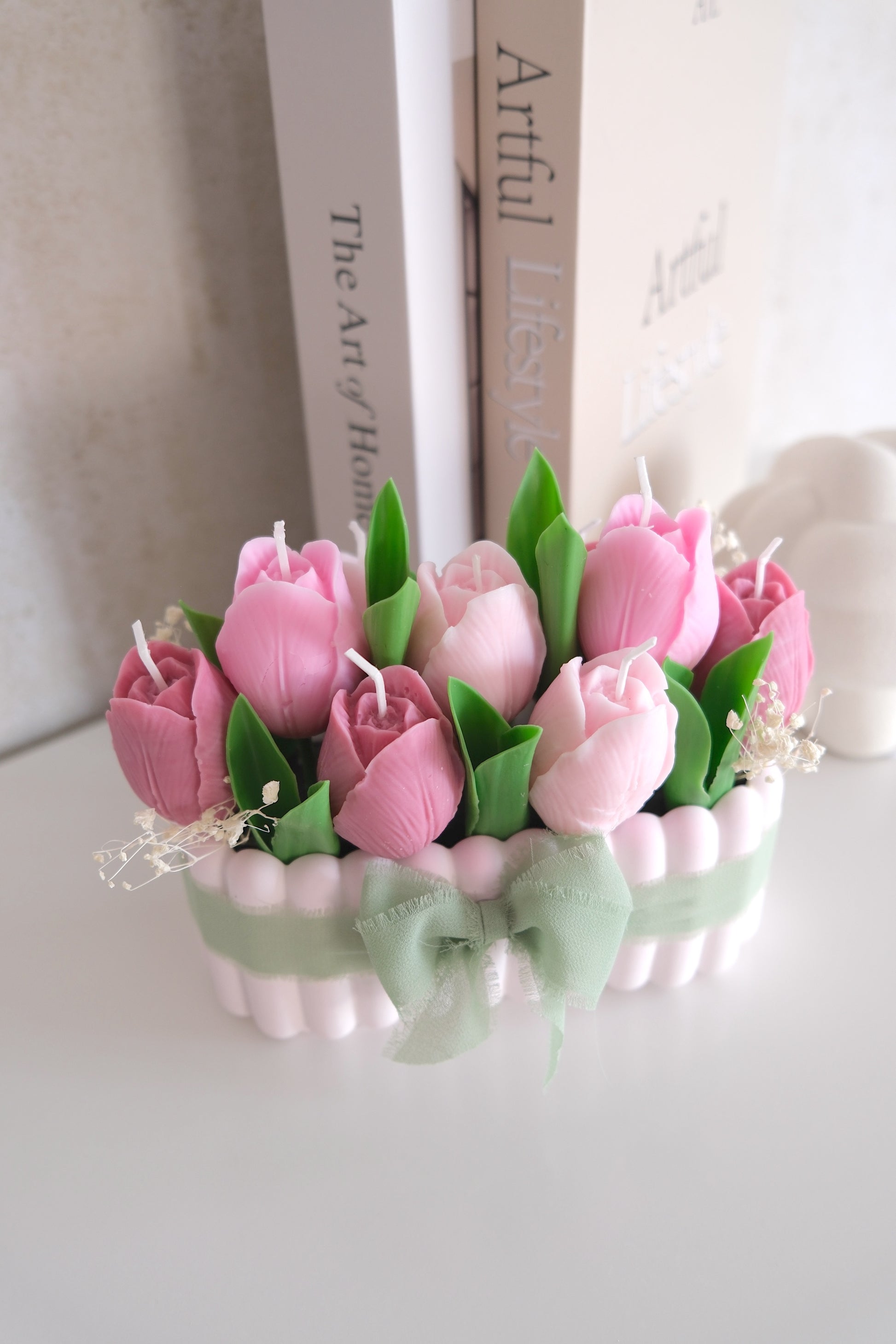 Candle 'Tulip Blossom'