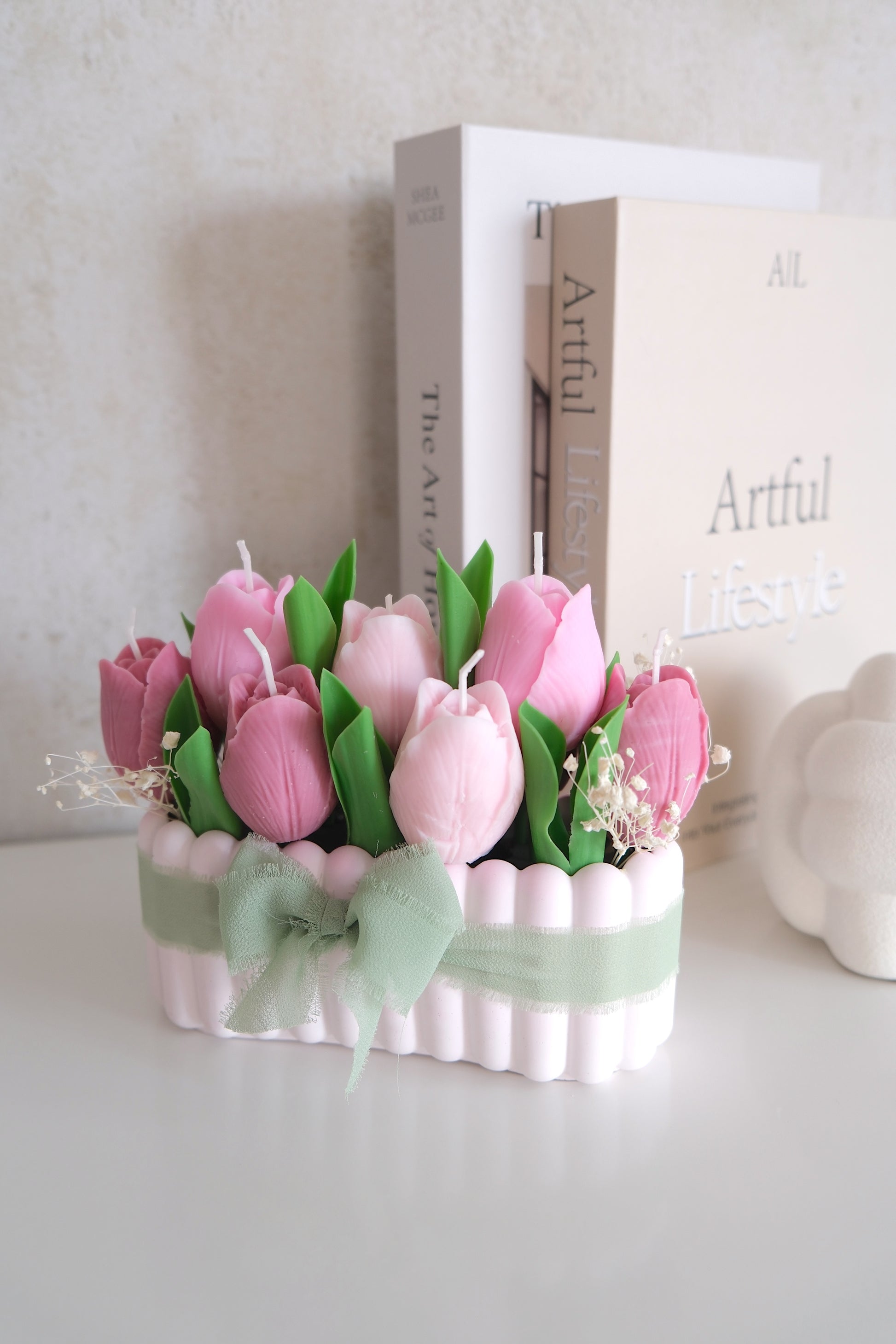 Candle 'Tulip Blossom'