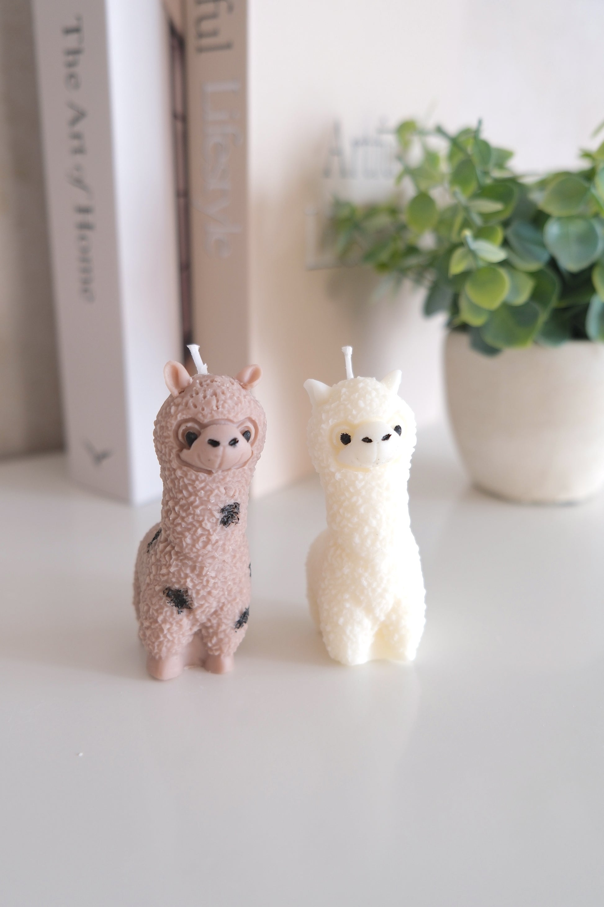Kaars 'Alpaca'