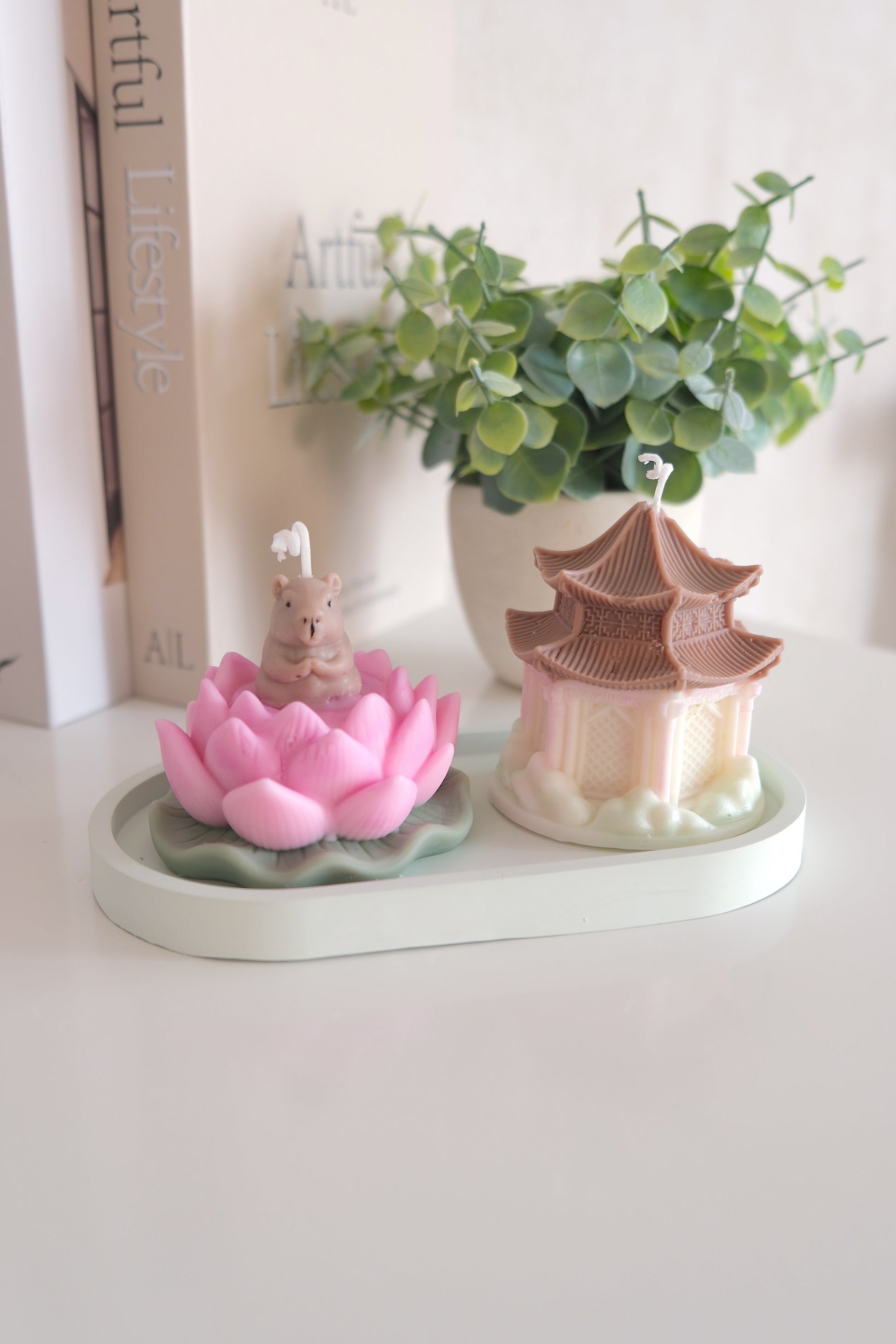 Kaars 'Capybara set'