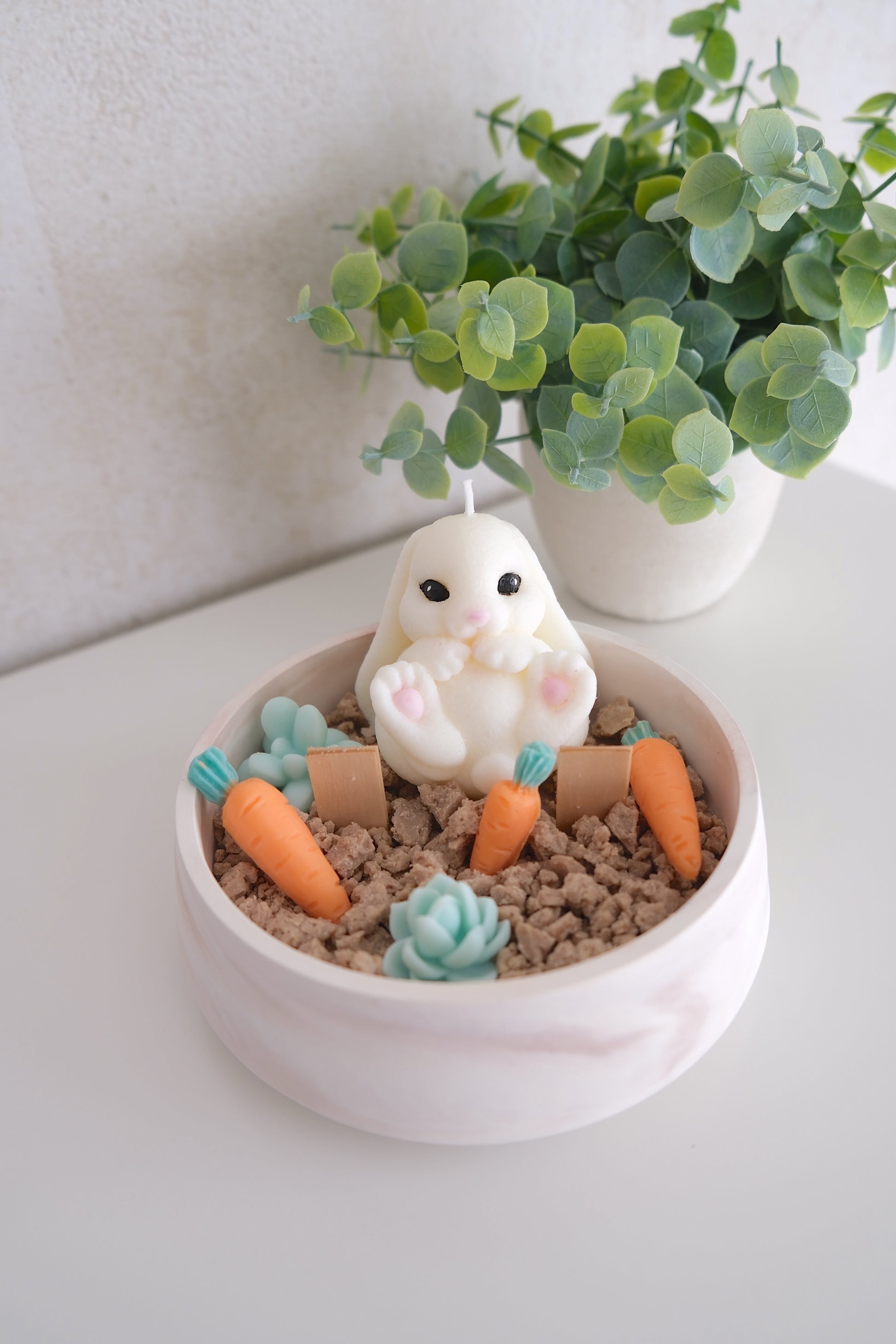 Candle 'Carrot Party'