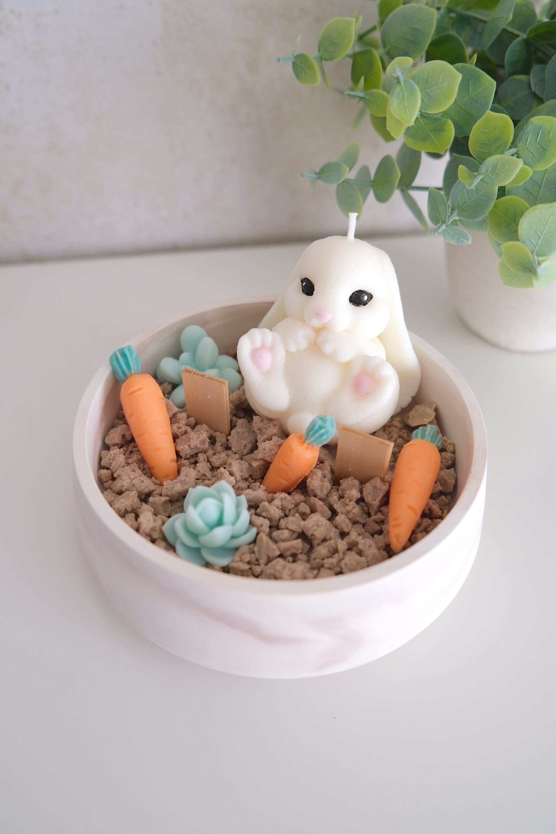 Candle 'Carrot Party'