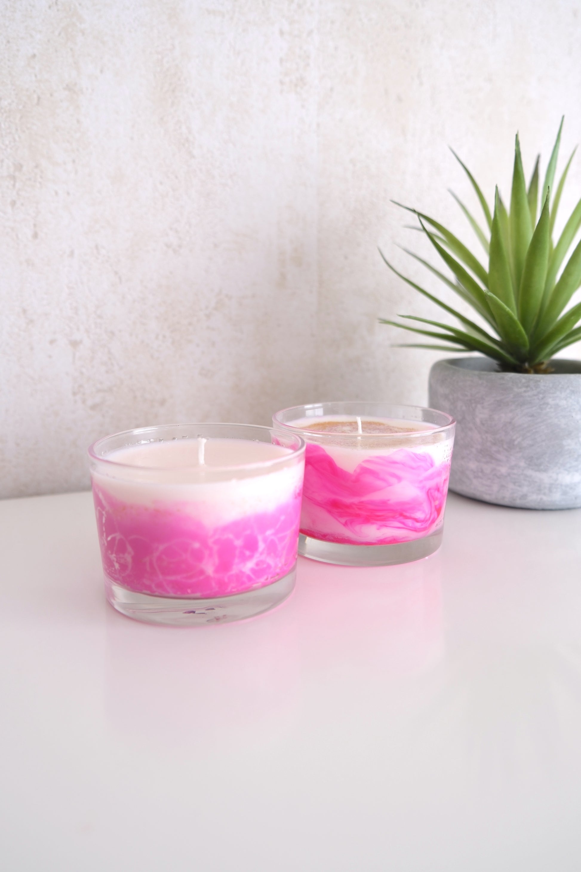 Candle 'Pink Delight'