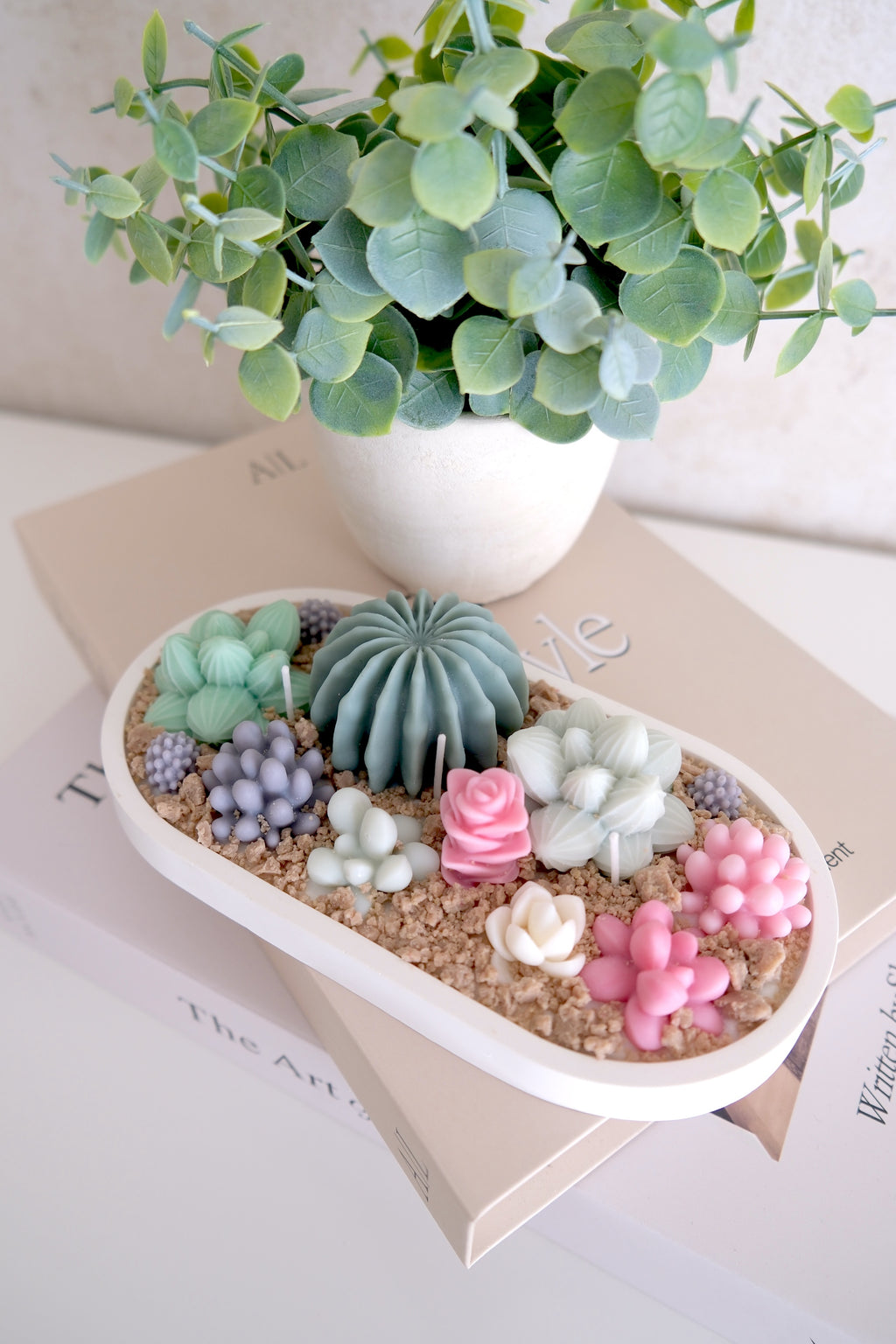 Candle 'Cactus Garden'