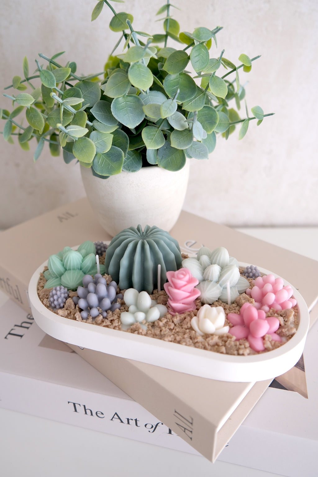 Candle 'Cactus Garden'