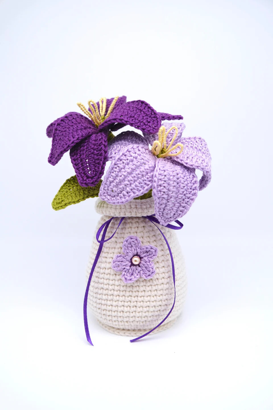 Leliebloemen met vaas (Pre-order)