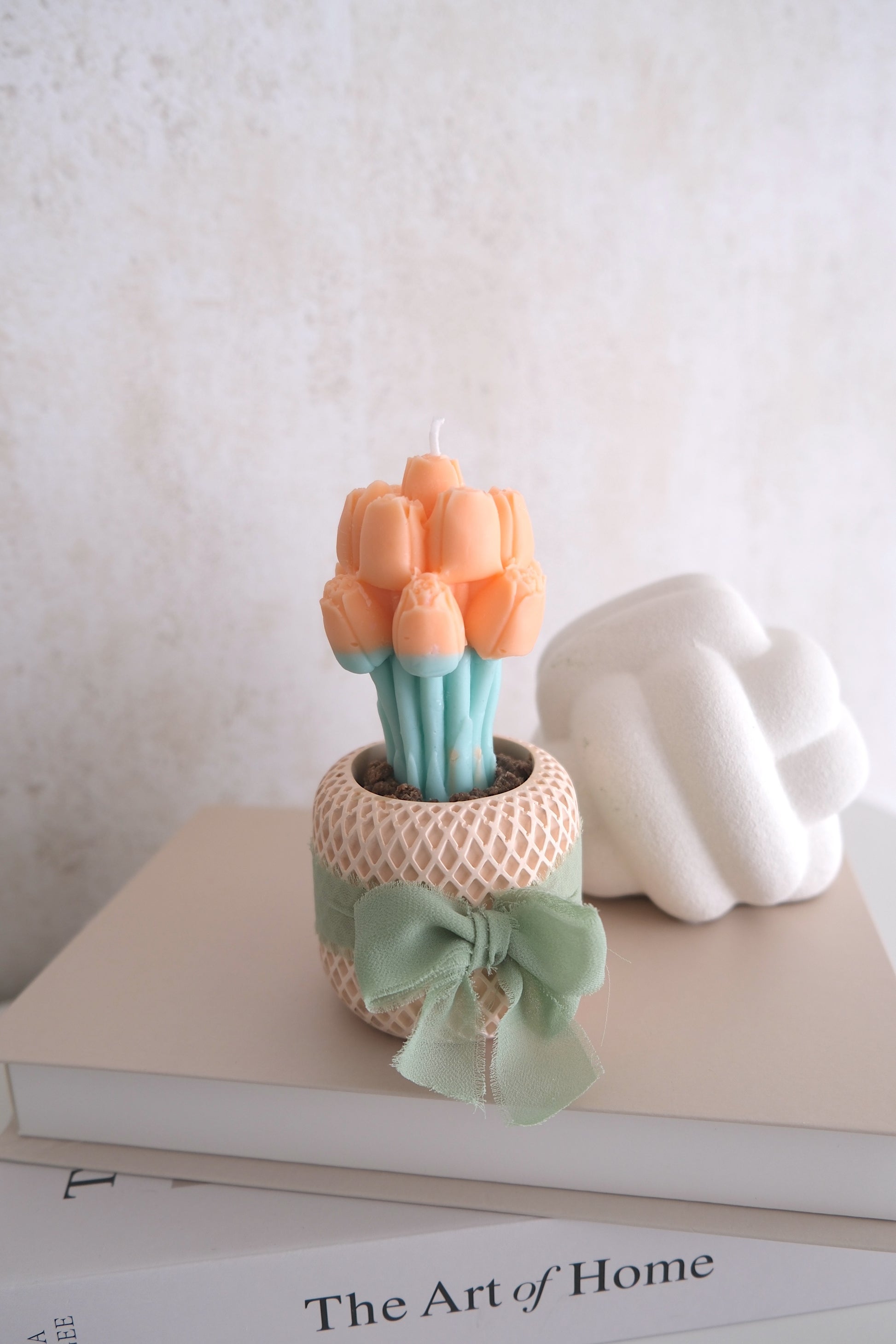 Candle 'Mini Orange Tulips'