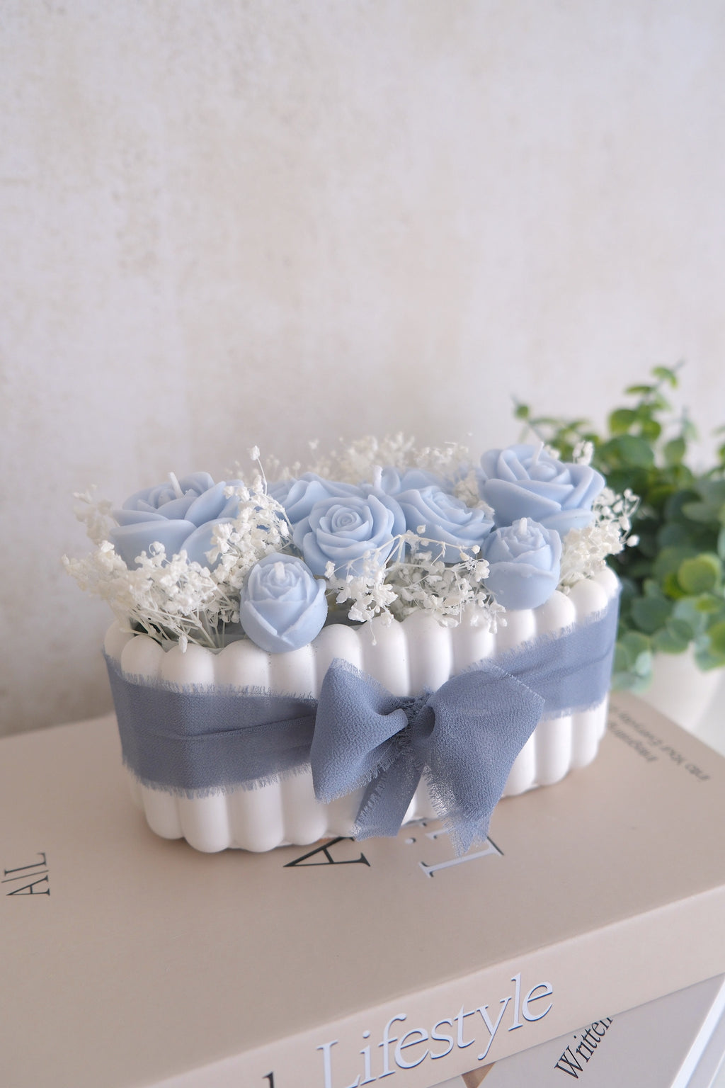Bougie « Blue Butterfly »