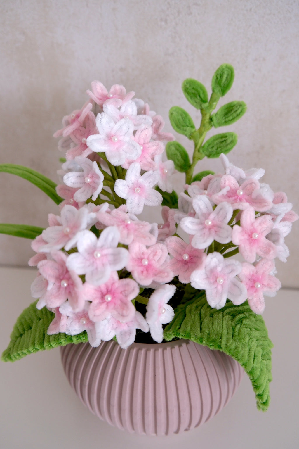 Bloemstuk 'Blush Hydrangea'