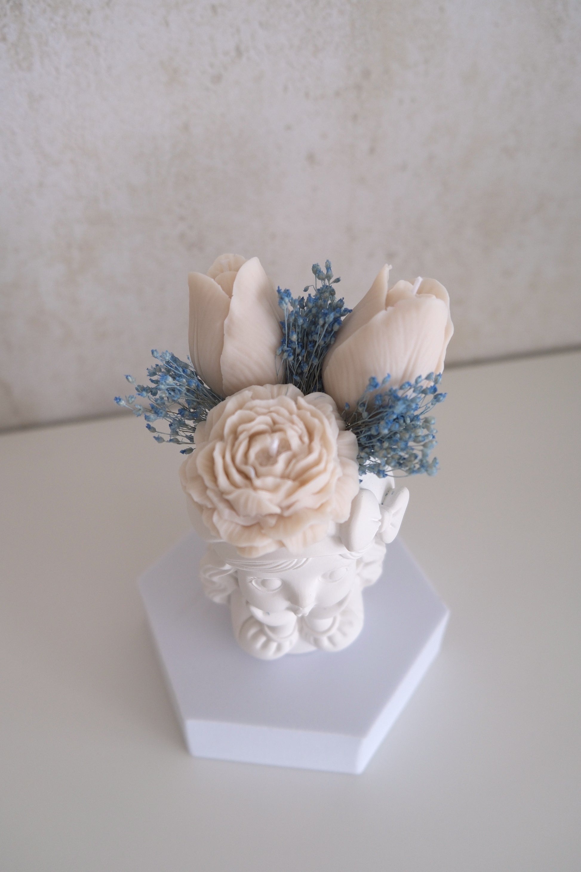 Bougie 'Flower Heads'