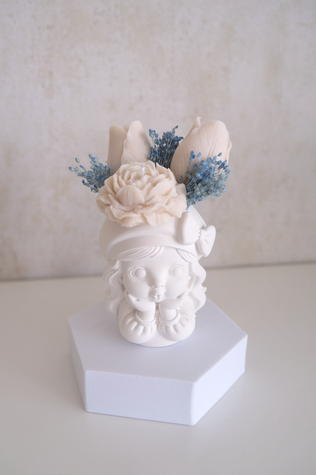 Bougie 'Flower Heads'