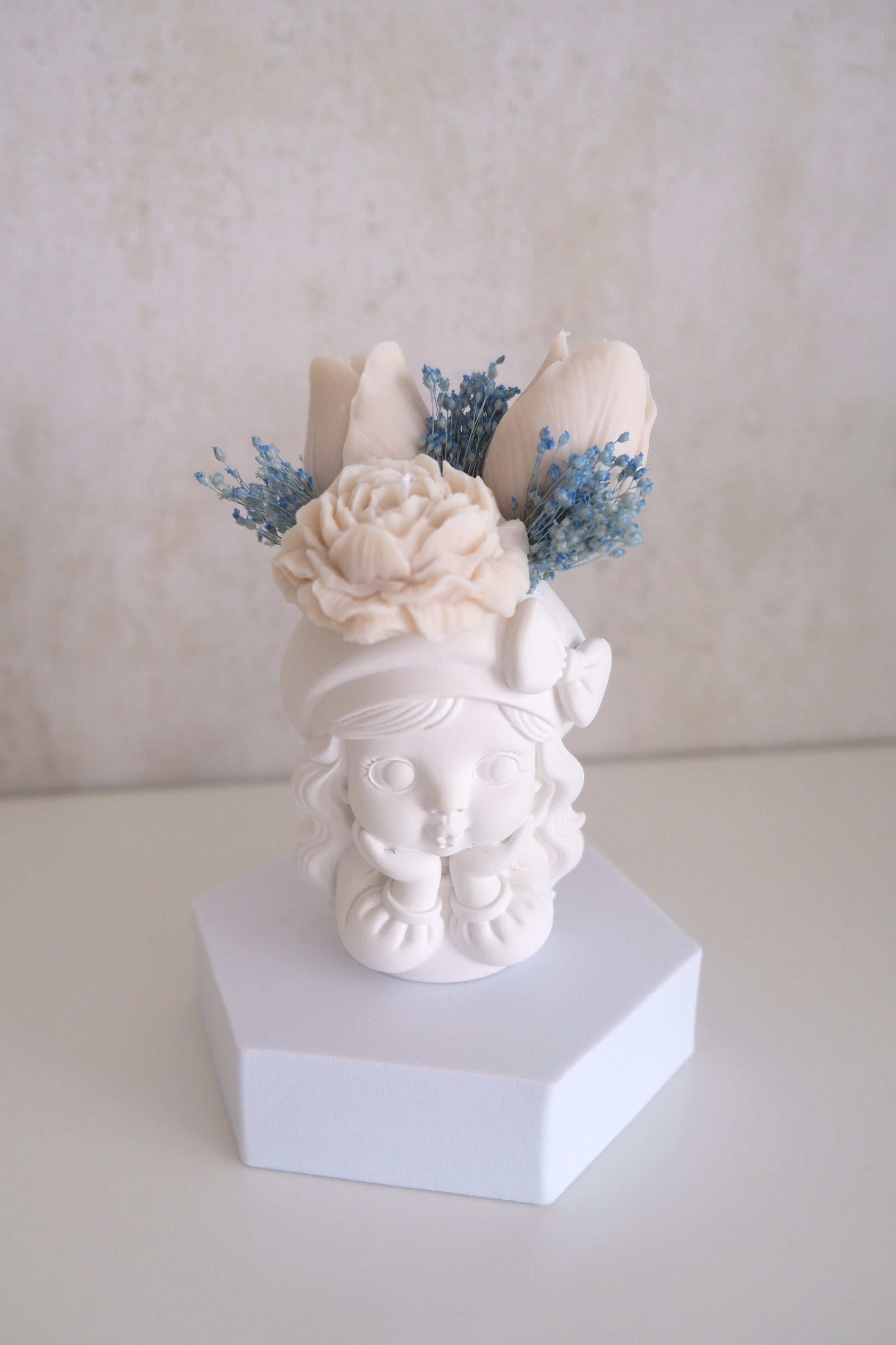 Bougie 'Flower Heads'