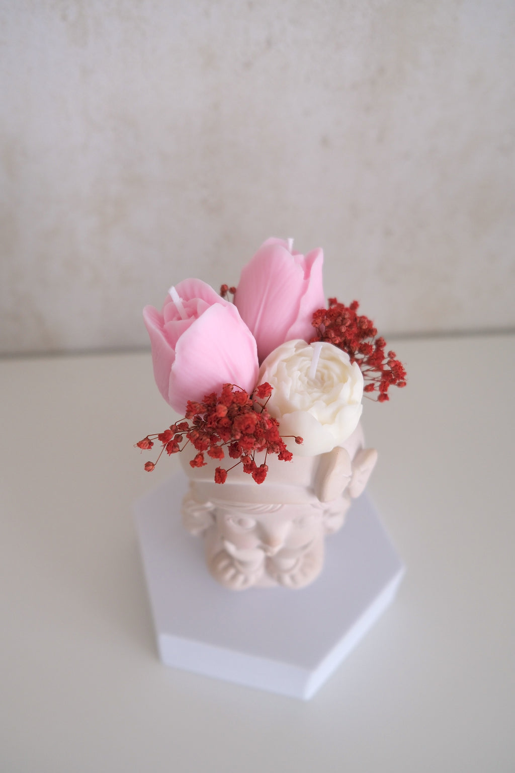 Bougie 'Flower Heads'