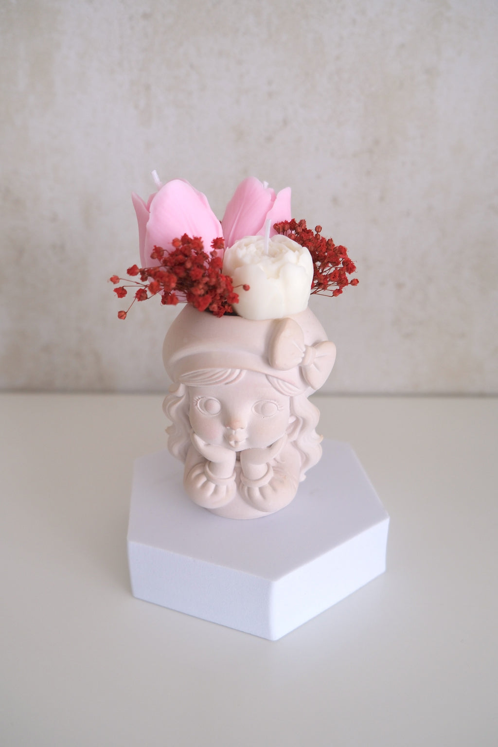 Bougie 'Flower Heads'