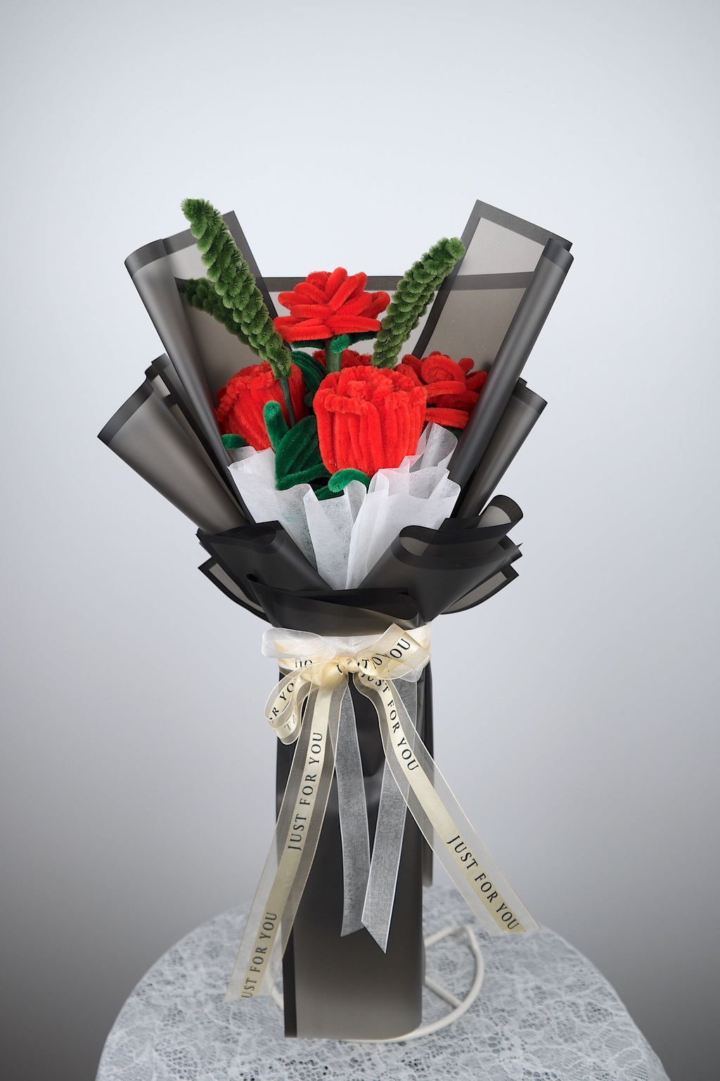 Rode rozen boeket
