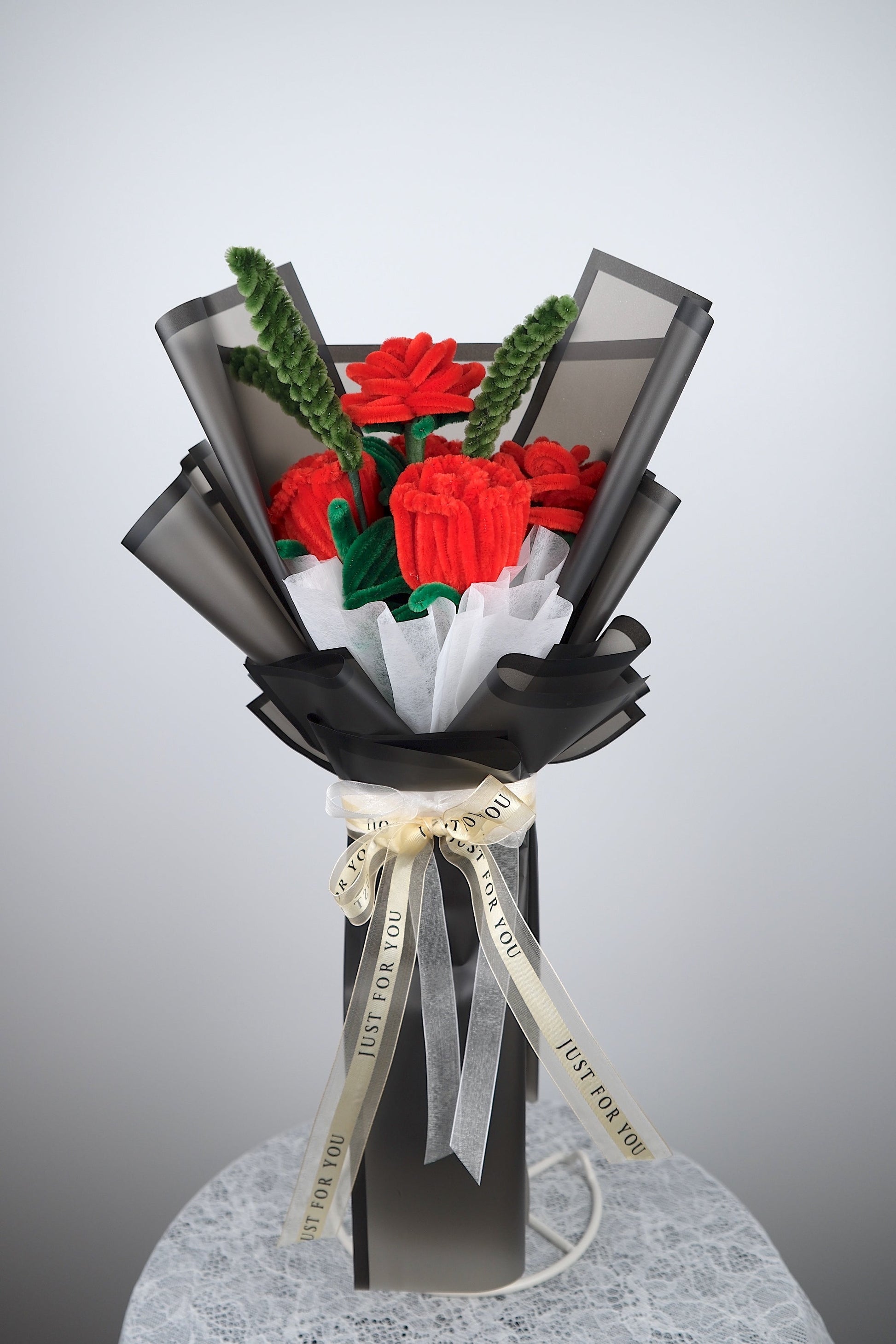 Rode rozen boeket