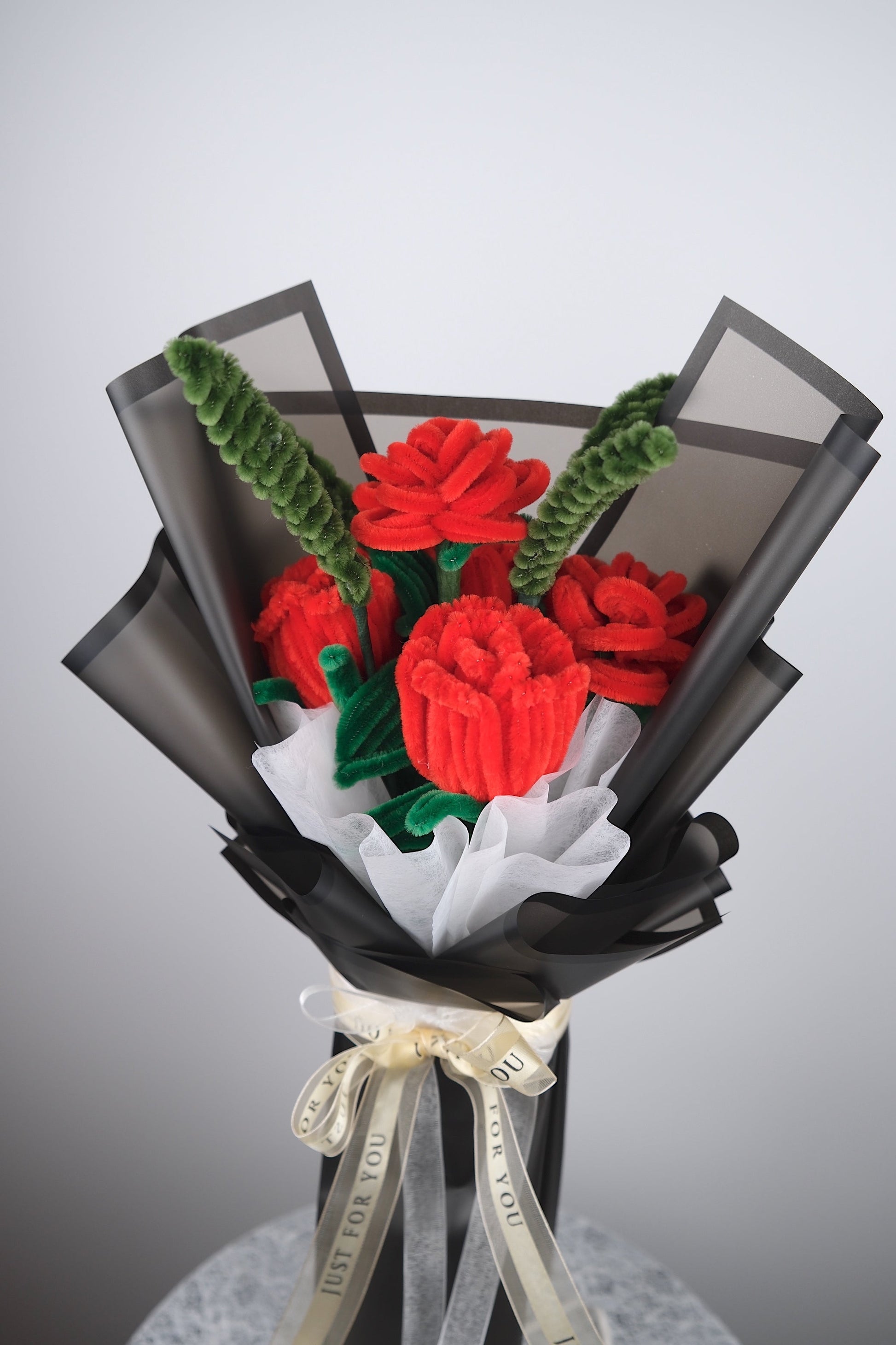 Rode rozen boeket
