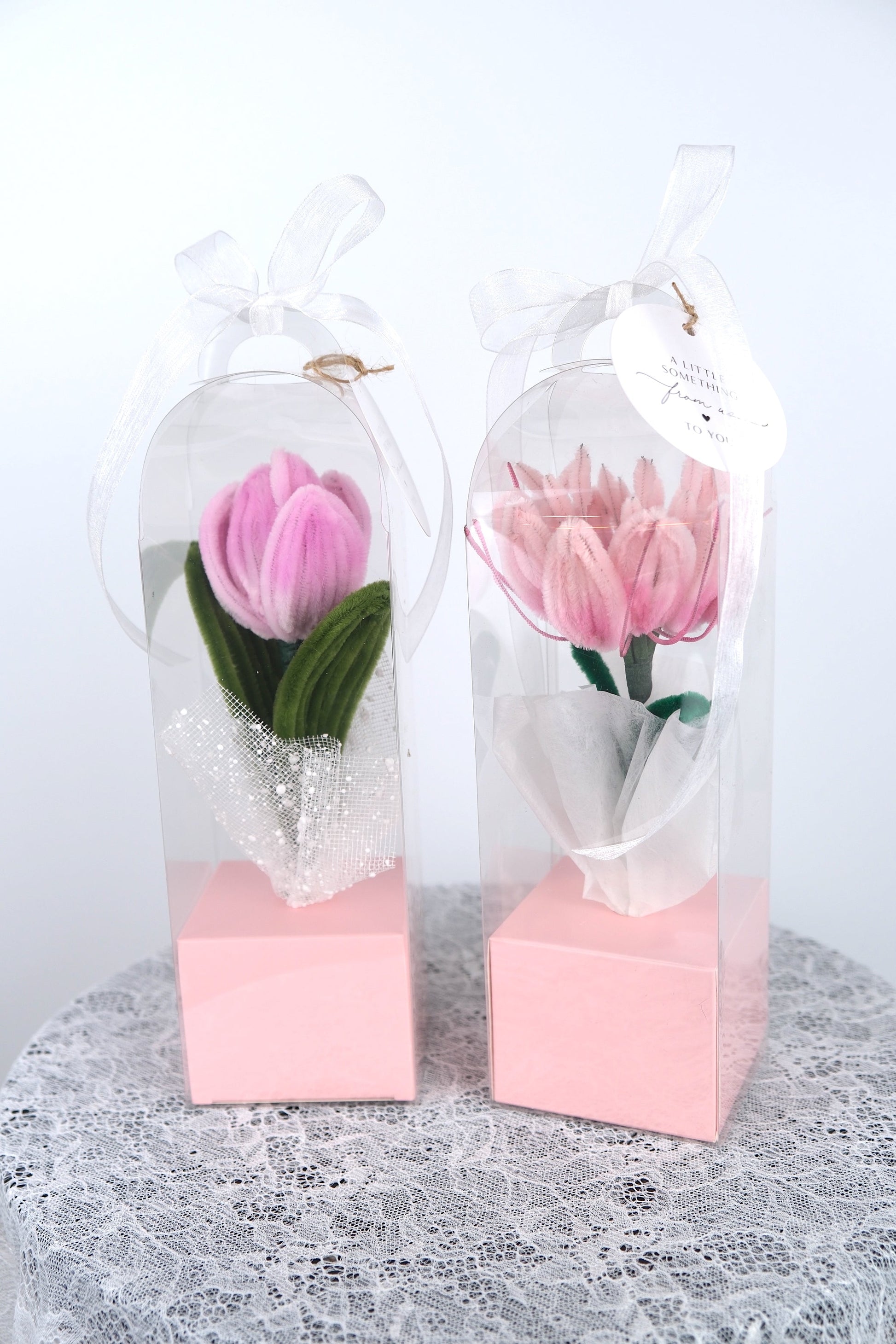 Enkele bloemen doosjes