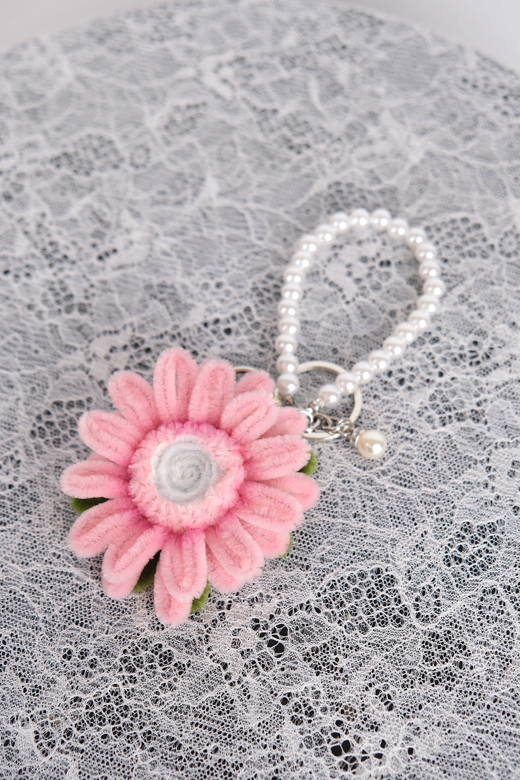 Bloemen sleutelhangers