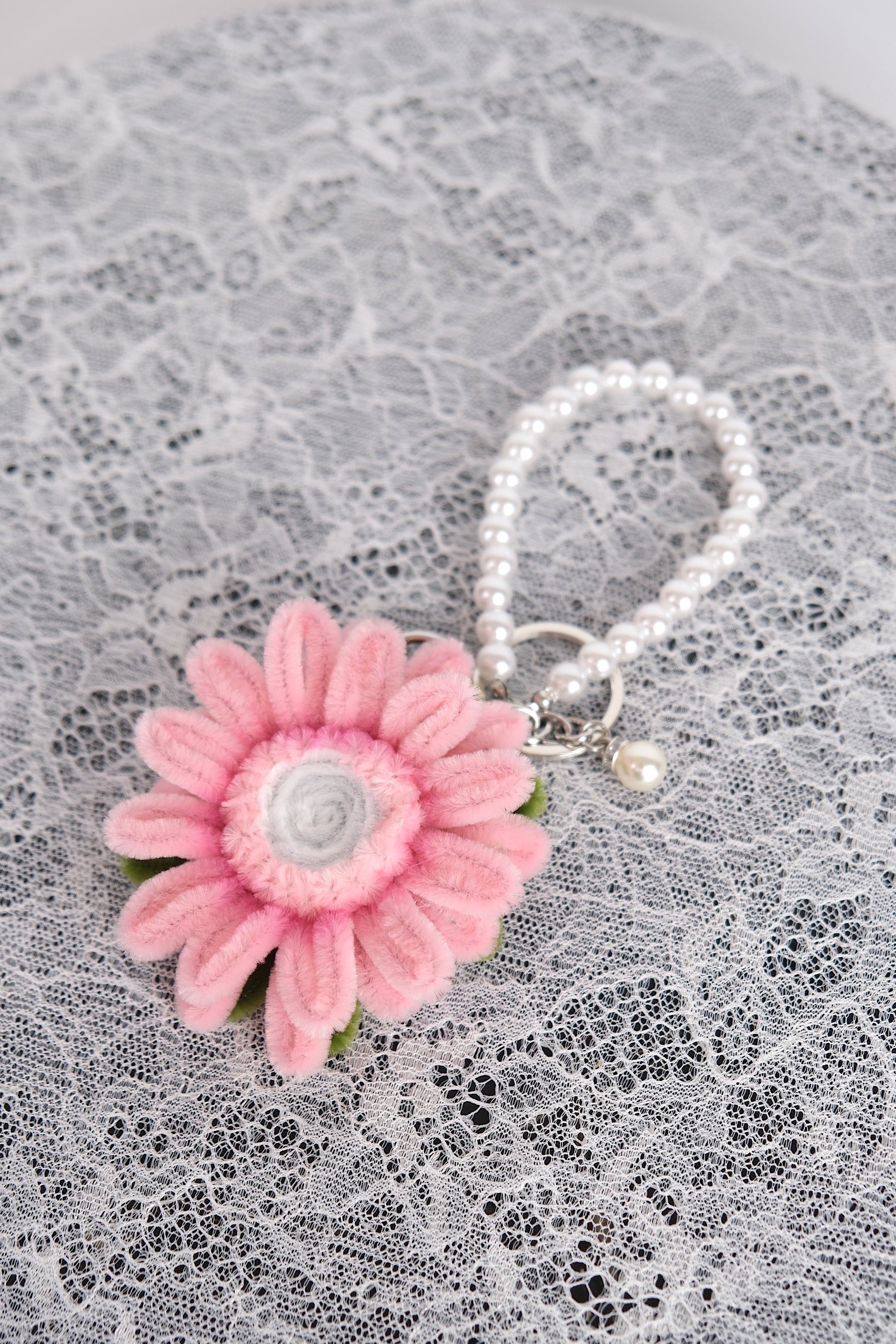 Bloemen sleutelhangers